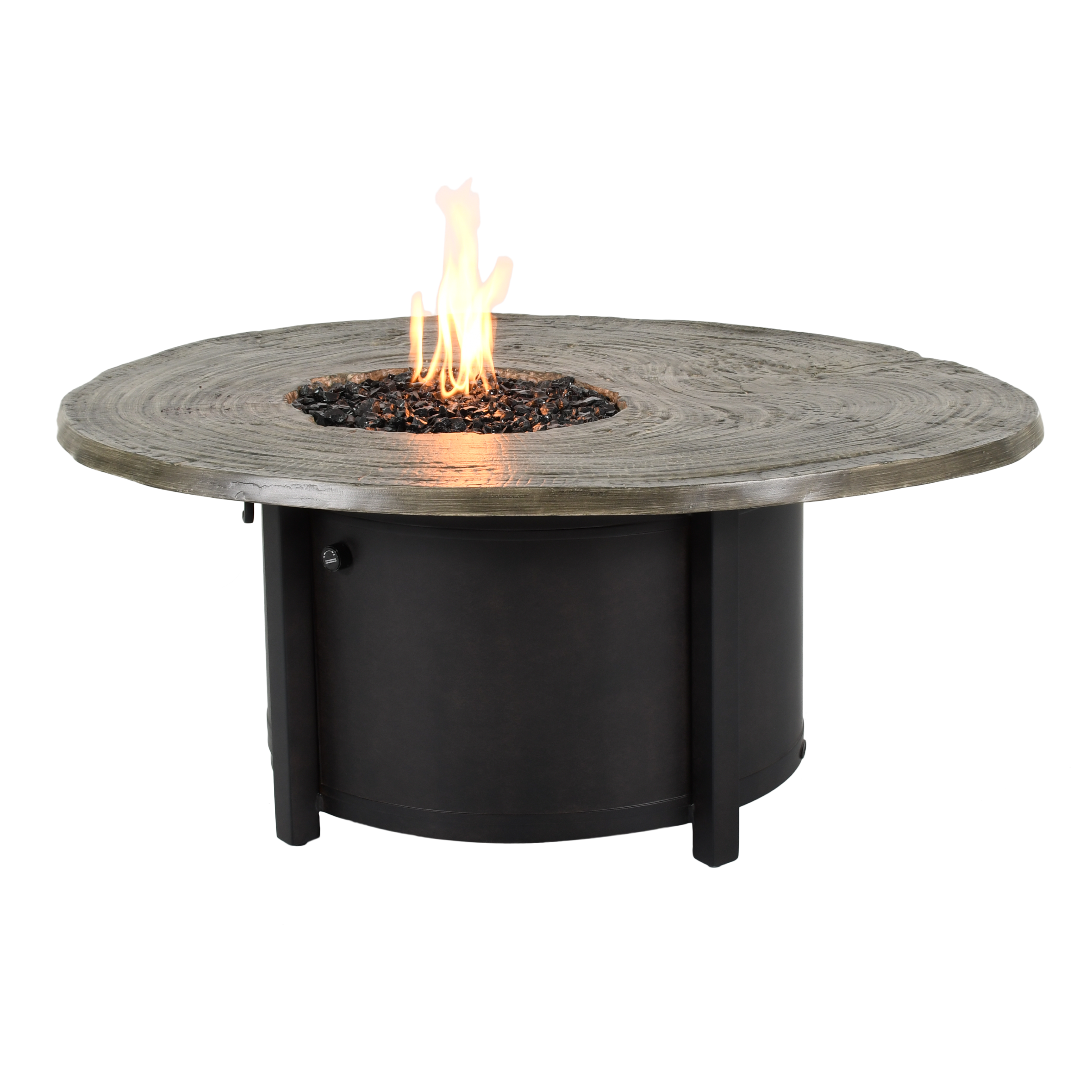 Nature's Wood Round Fire Pit