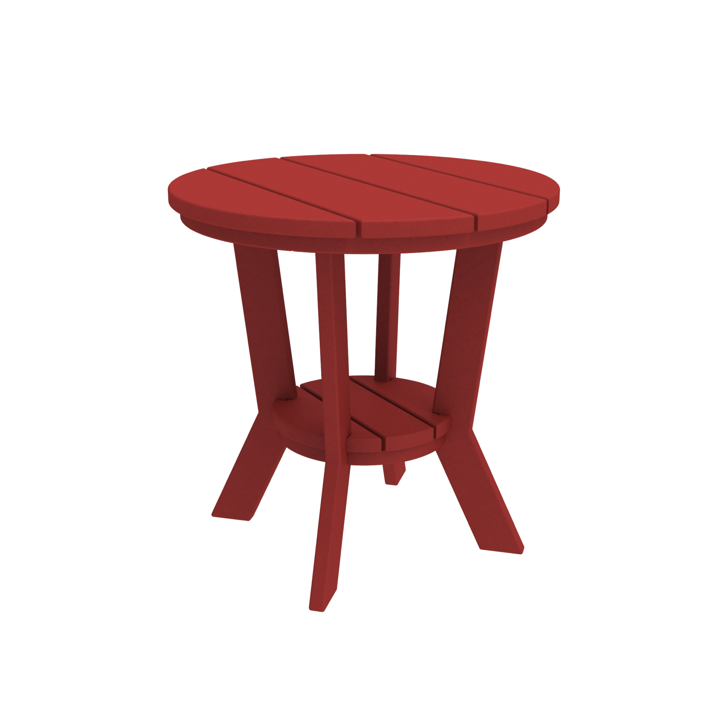 MADirondack Chairs Set with Side Table & Cushions in Cherry