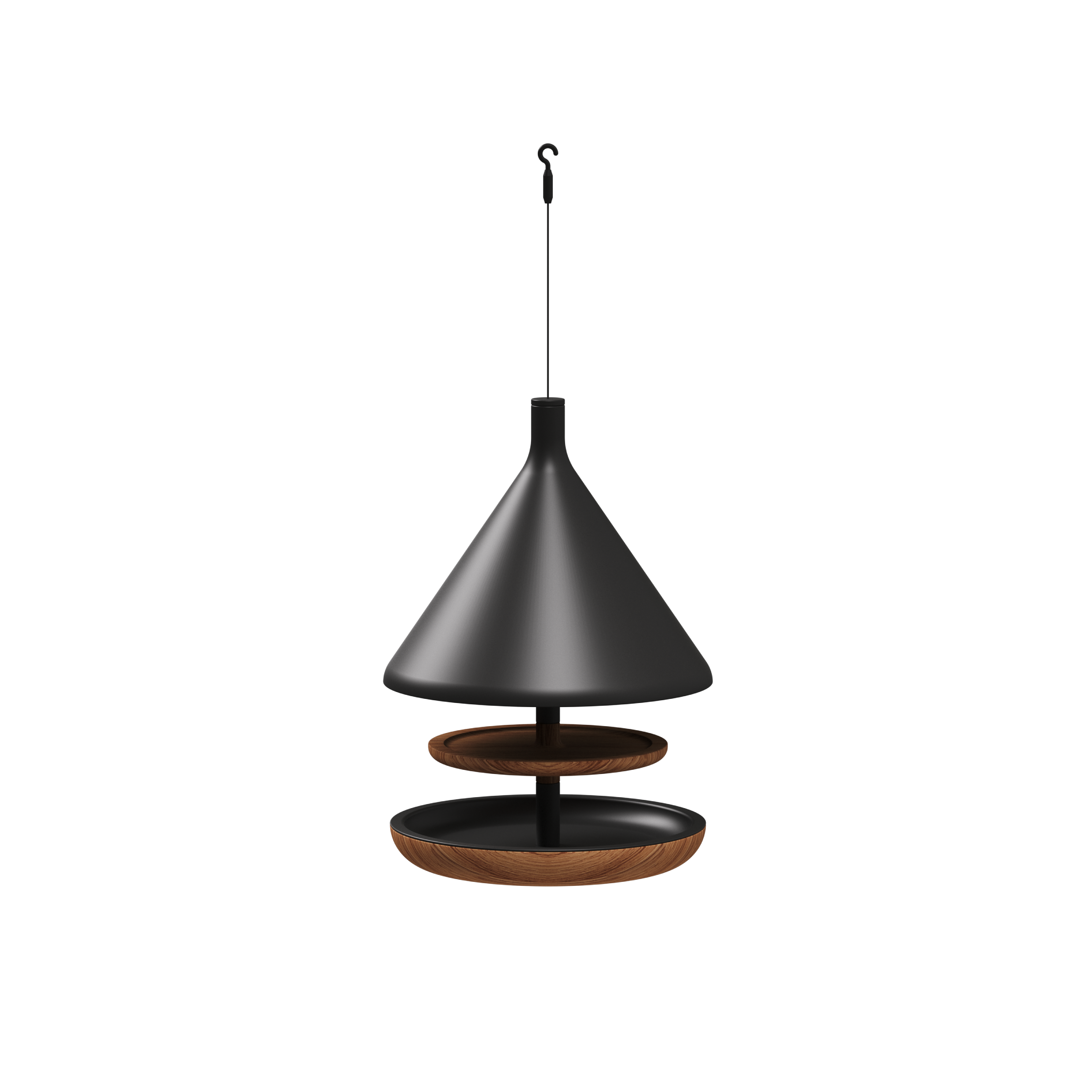 Teak Bird Feeder