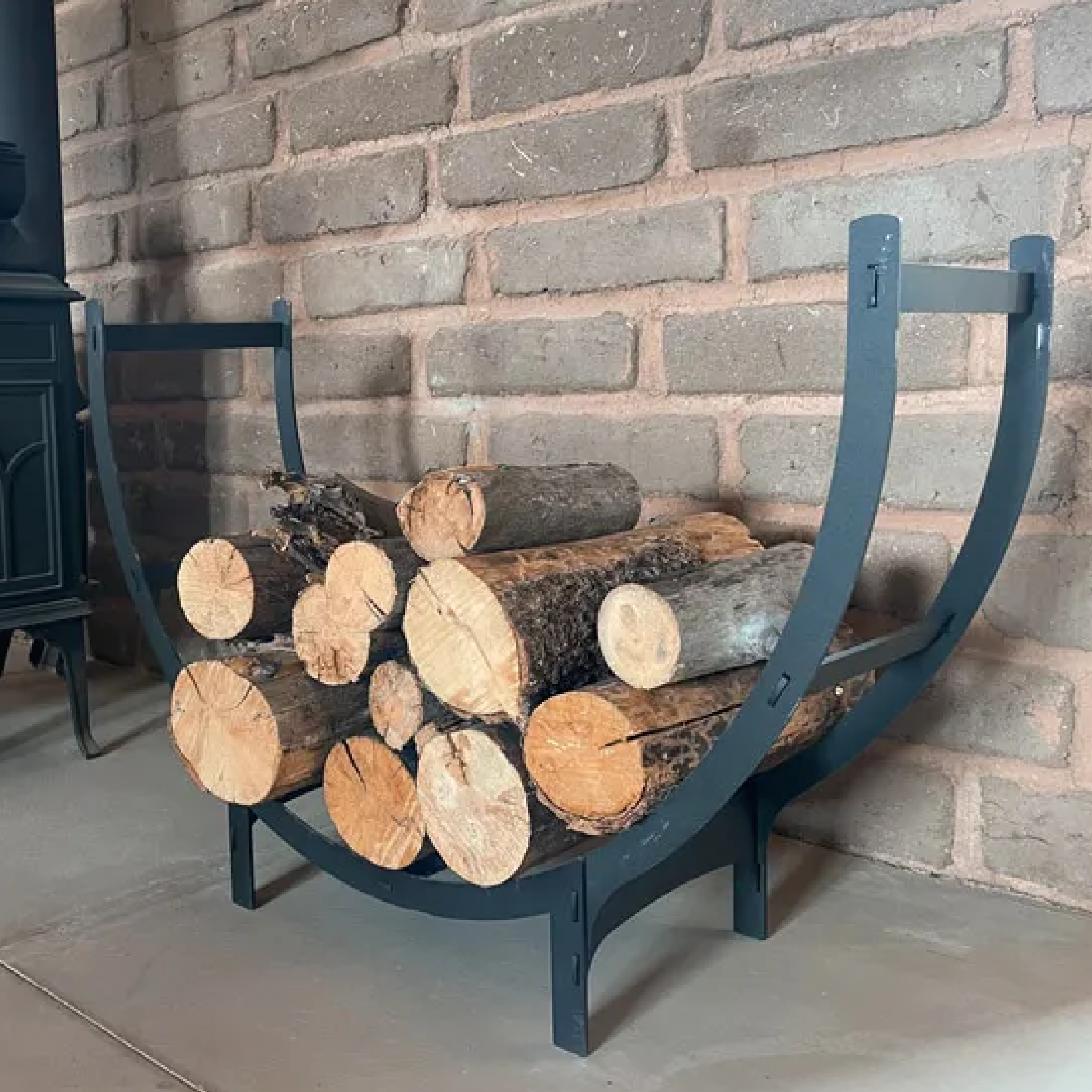 Easy Stack Wood Rack