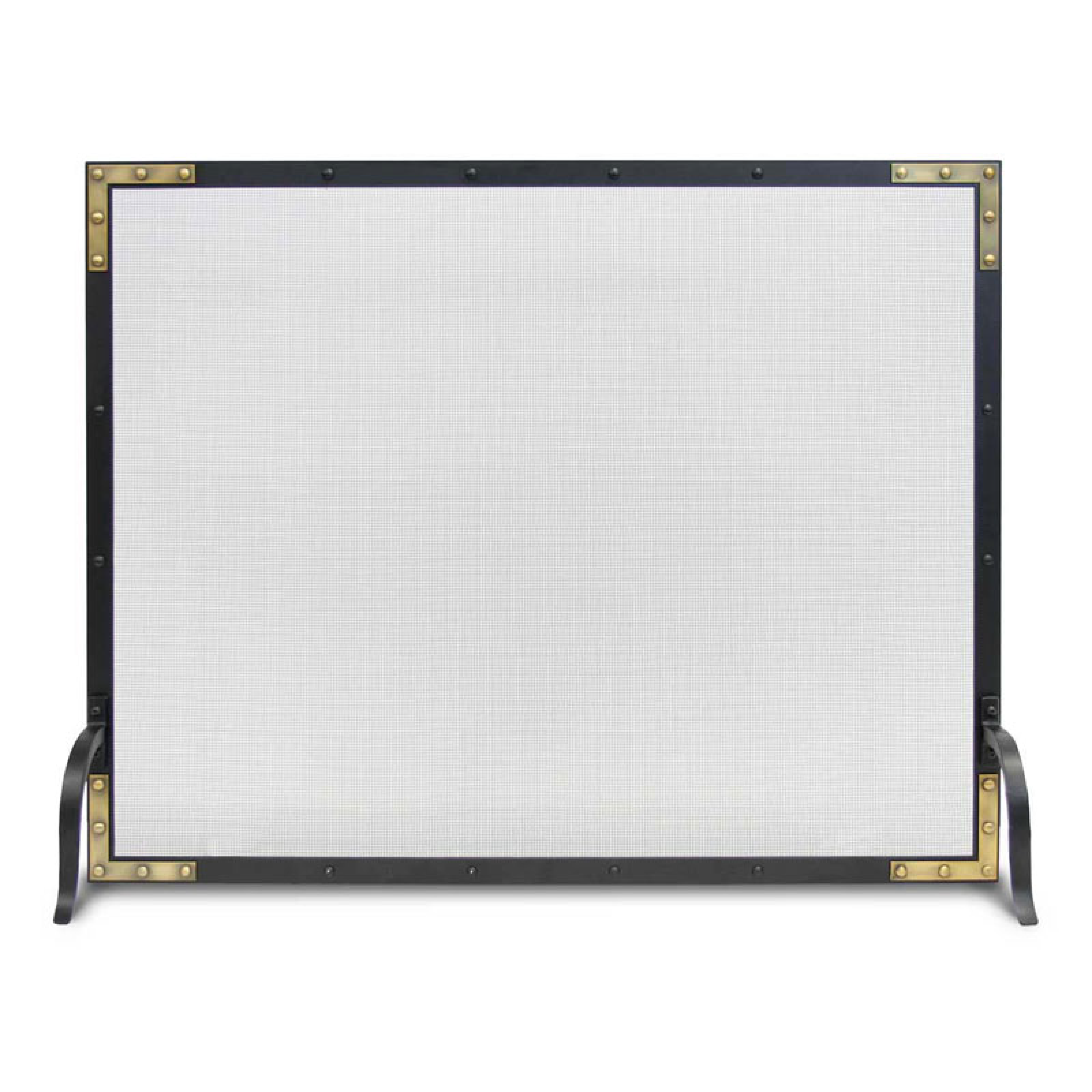 Refined Rivet Single Panel Mesh Screen