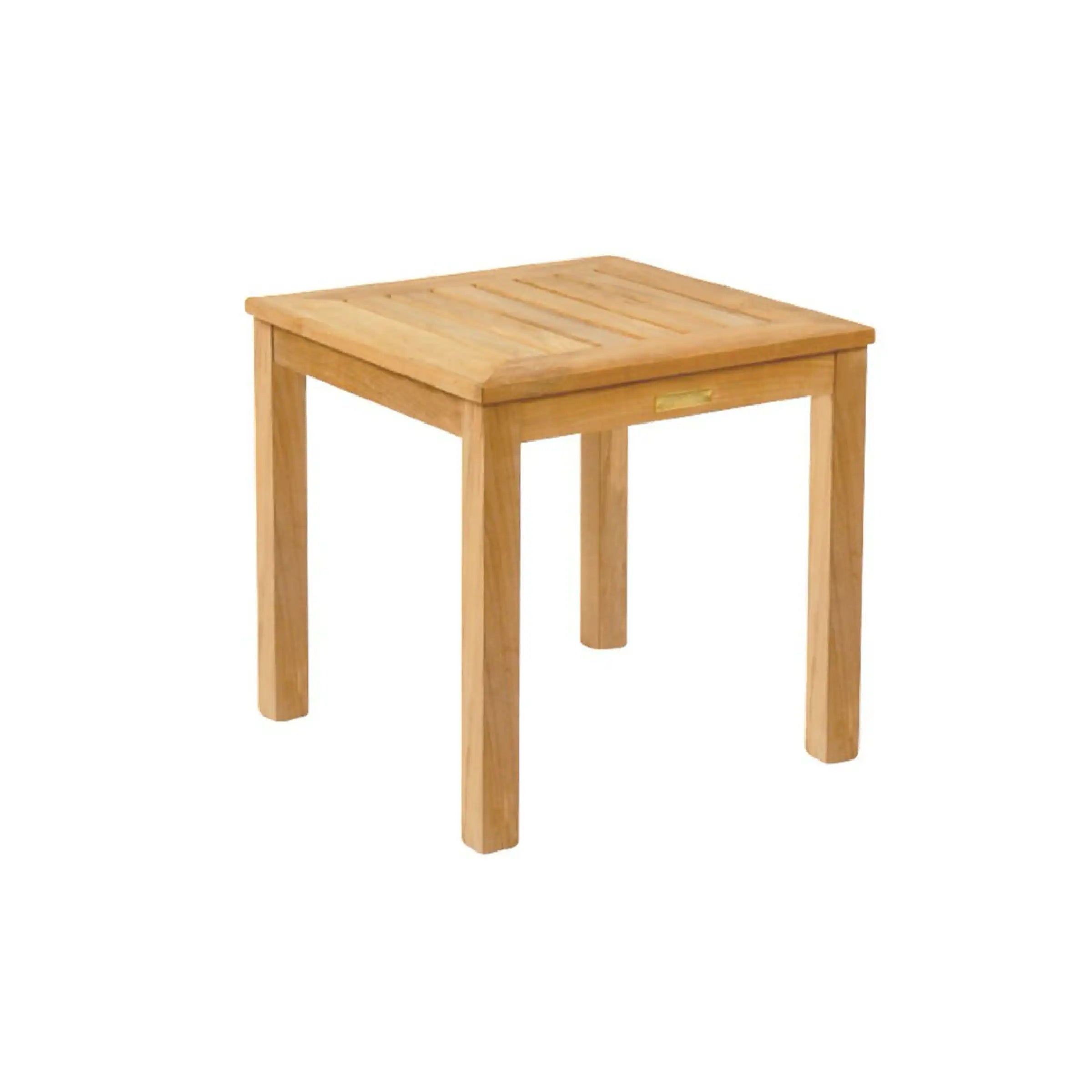 Classic 20" Teak Square Side Table