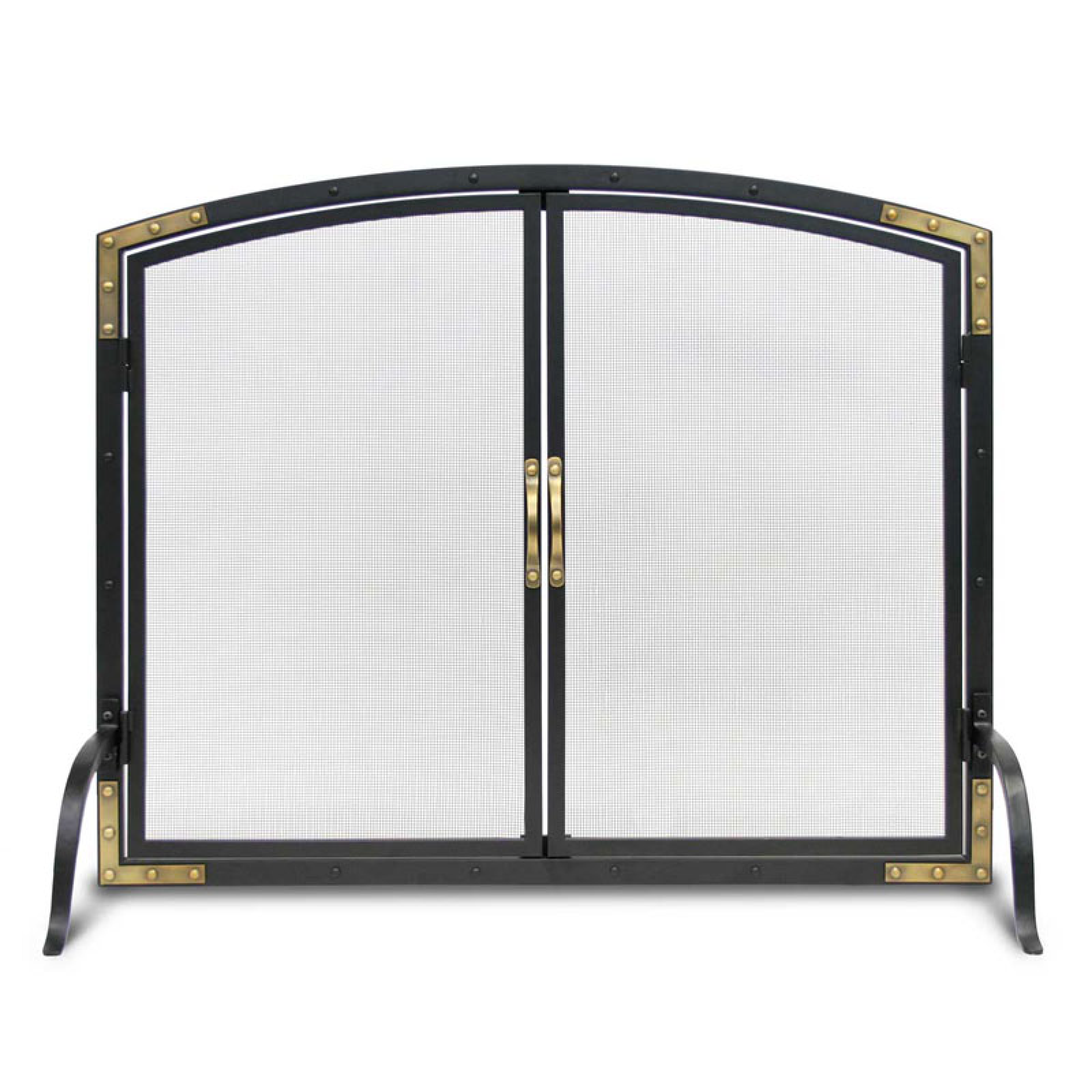 Refined Rivet Mesh Door Screen