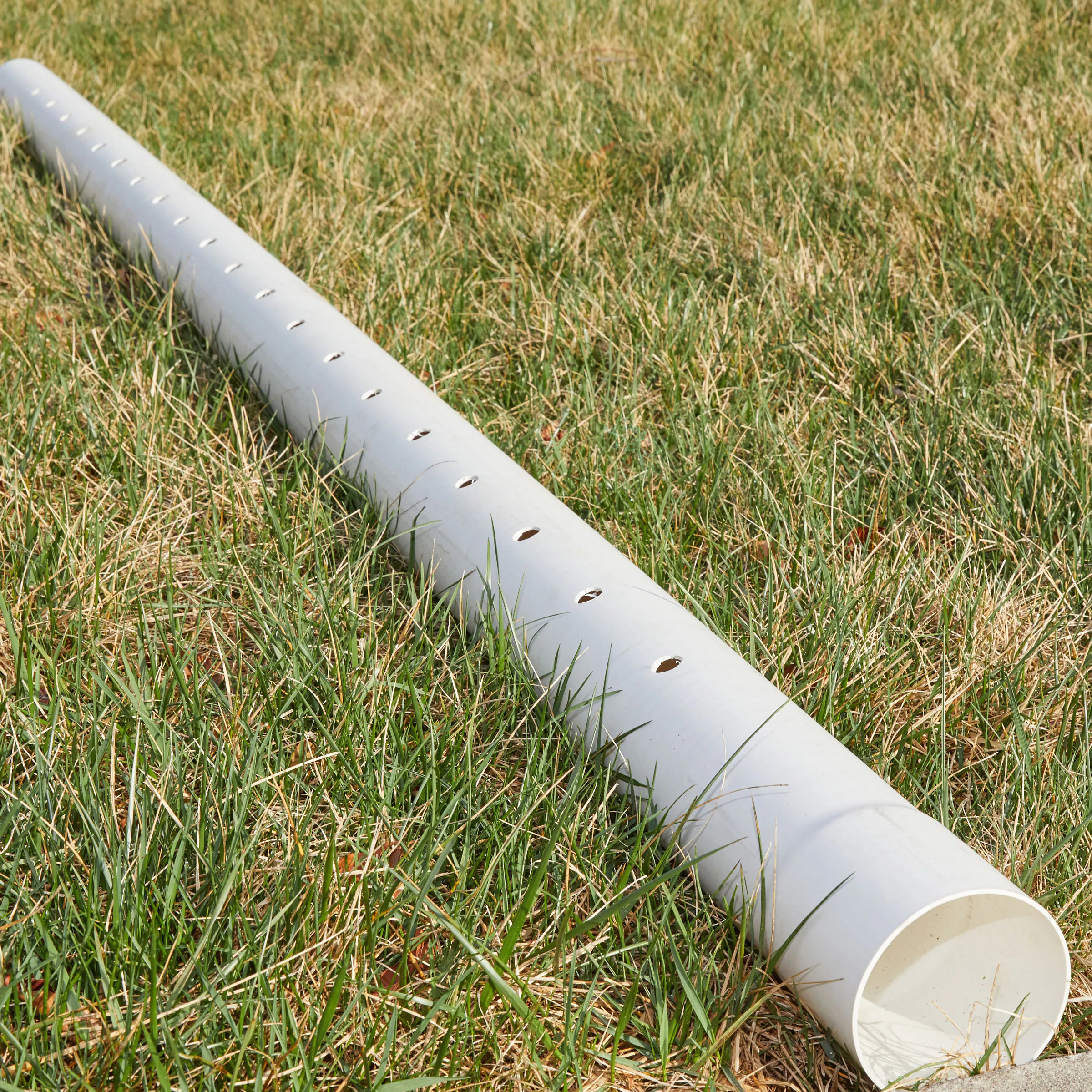 PVC Drain and Sewer (DS) Pipe 4" Perforated