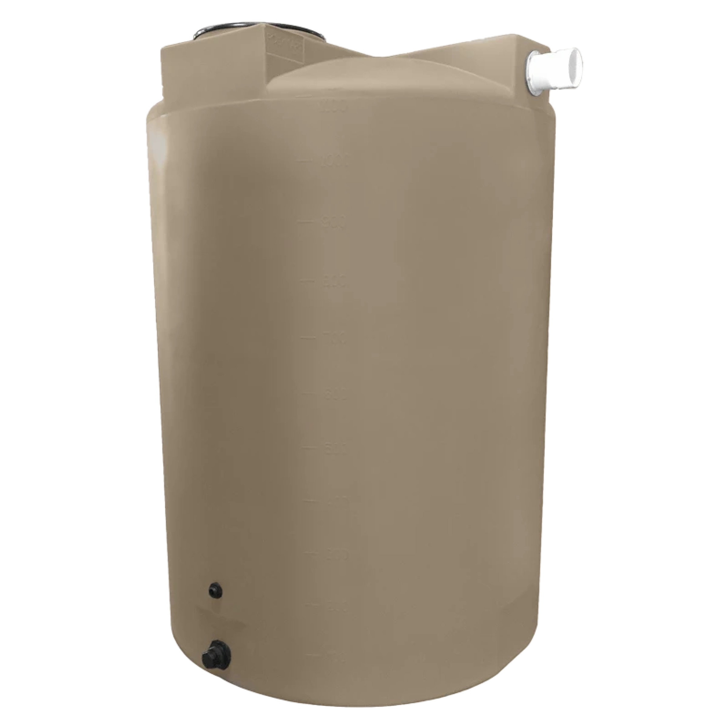 1150g Round Tank - Mocha