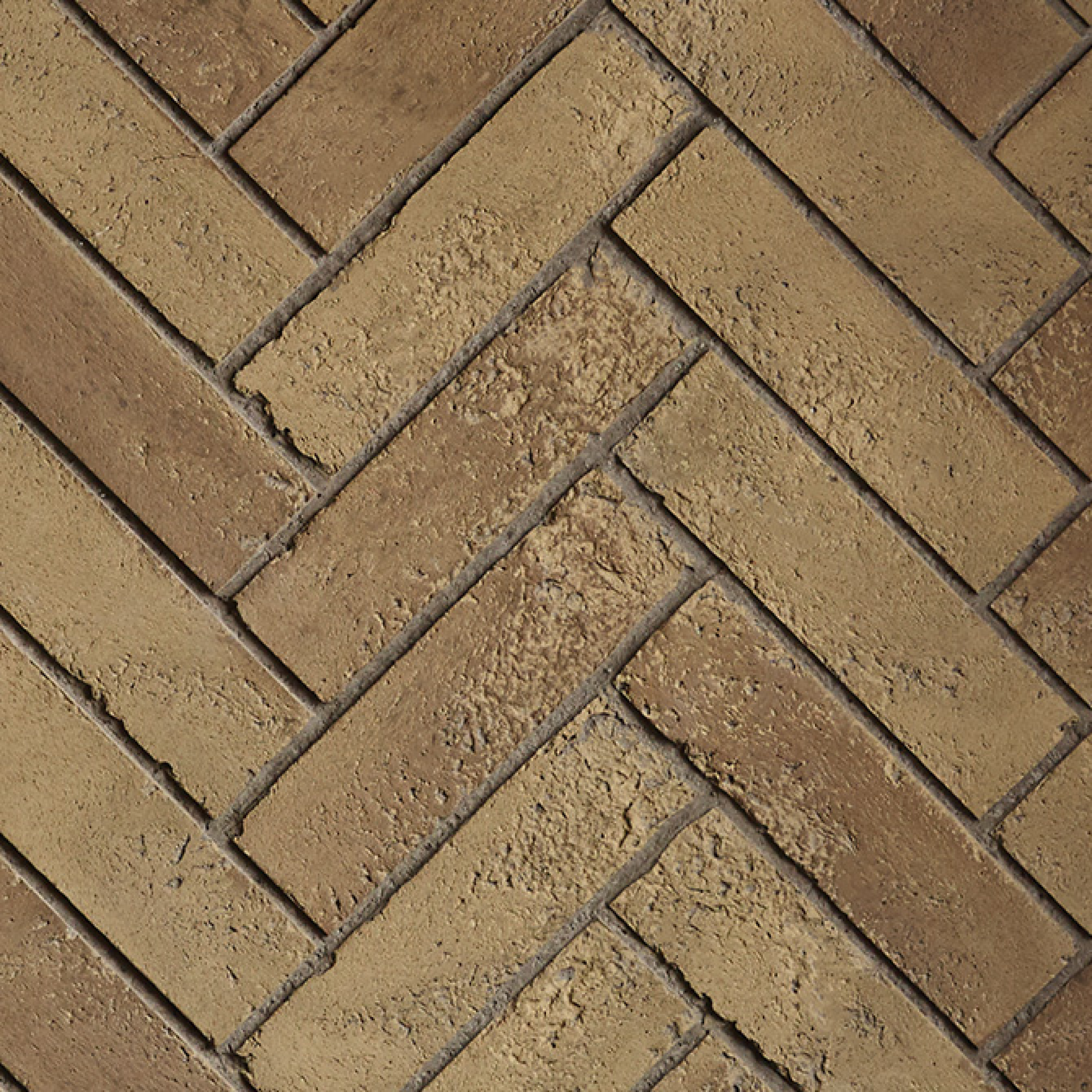 G800P Brown Herringbone Brick Panel Set