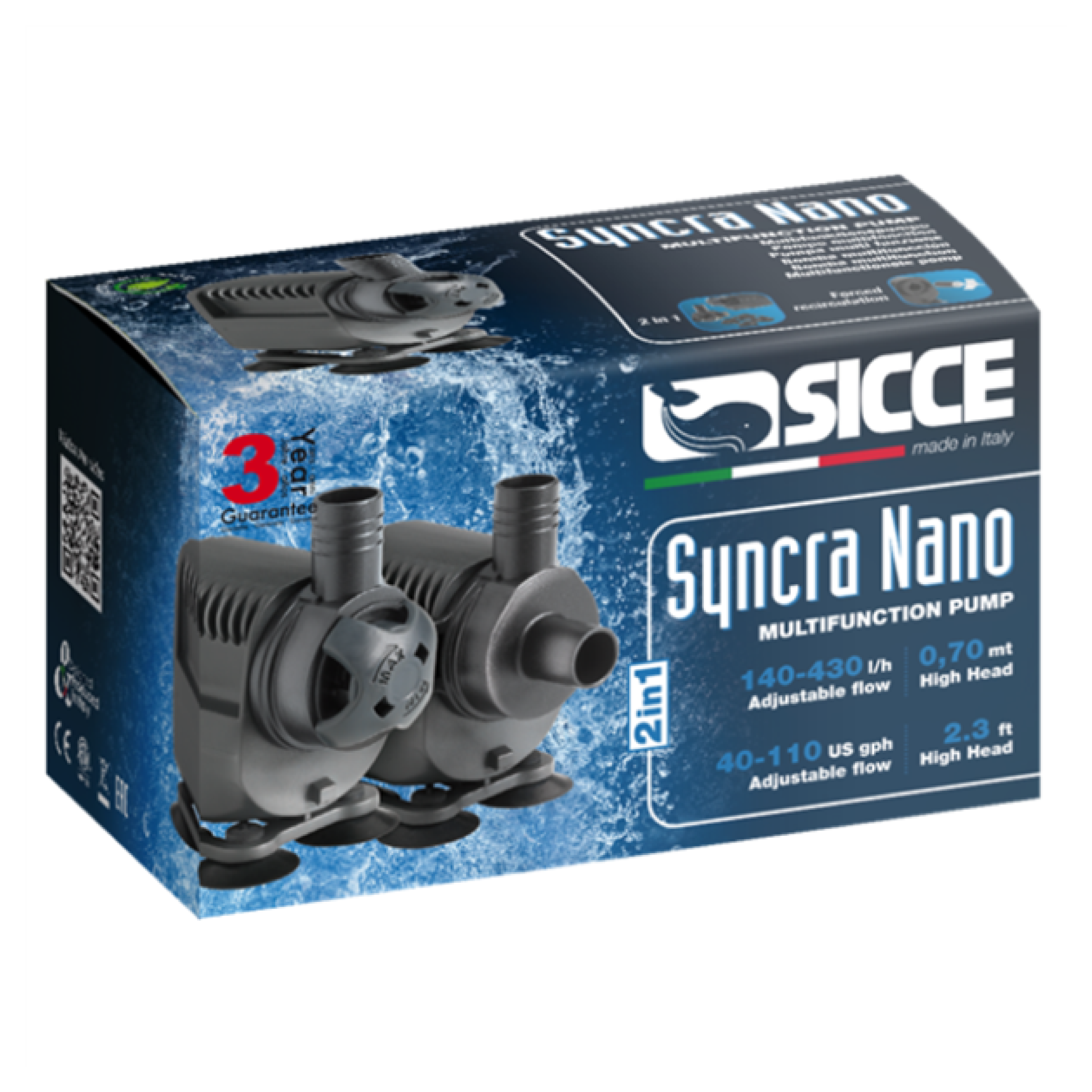 Sicce Syncra Nano Pump 110GPH