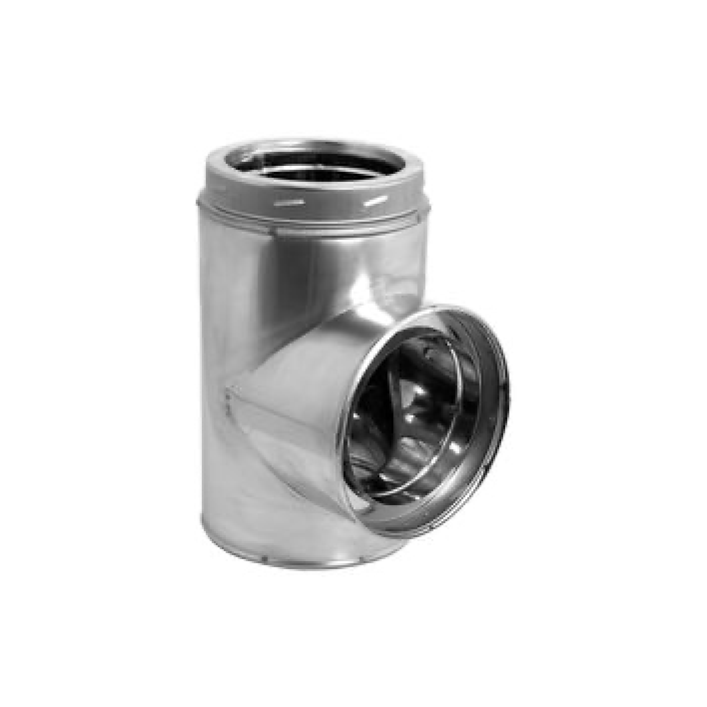 6" Galvanized Tee with Cap