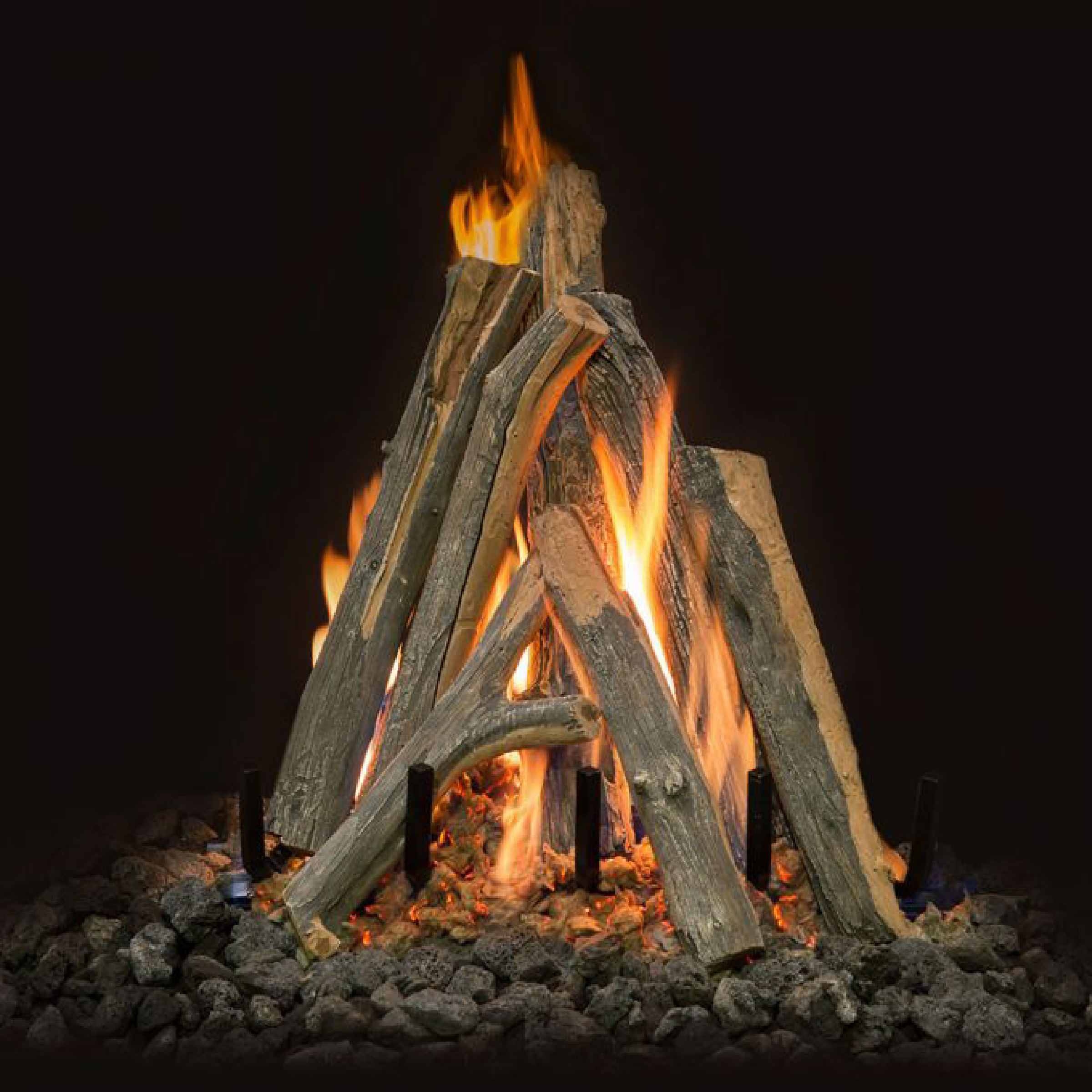 AZ JUNIPER KIVA LOGS 7 PC SET(LOGS ONLY)