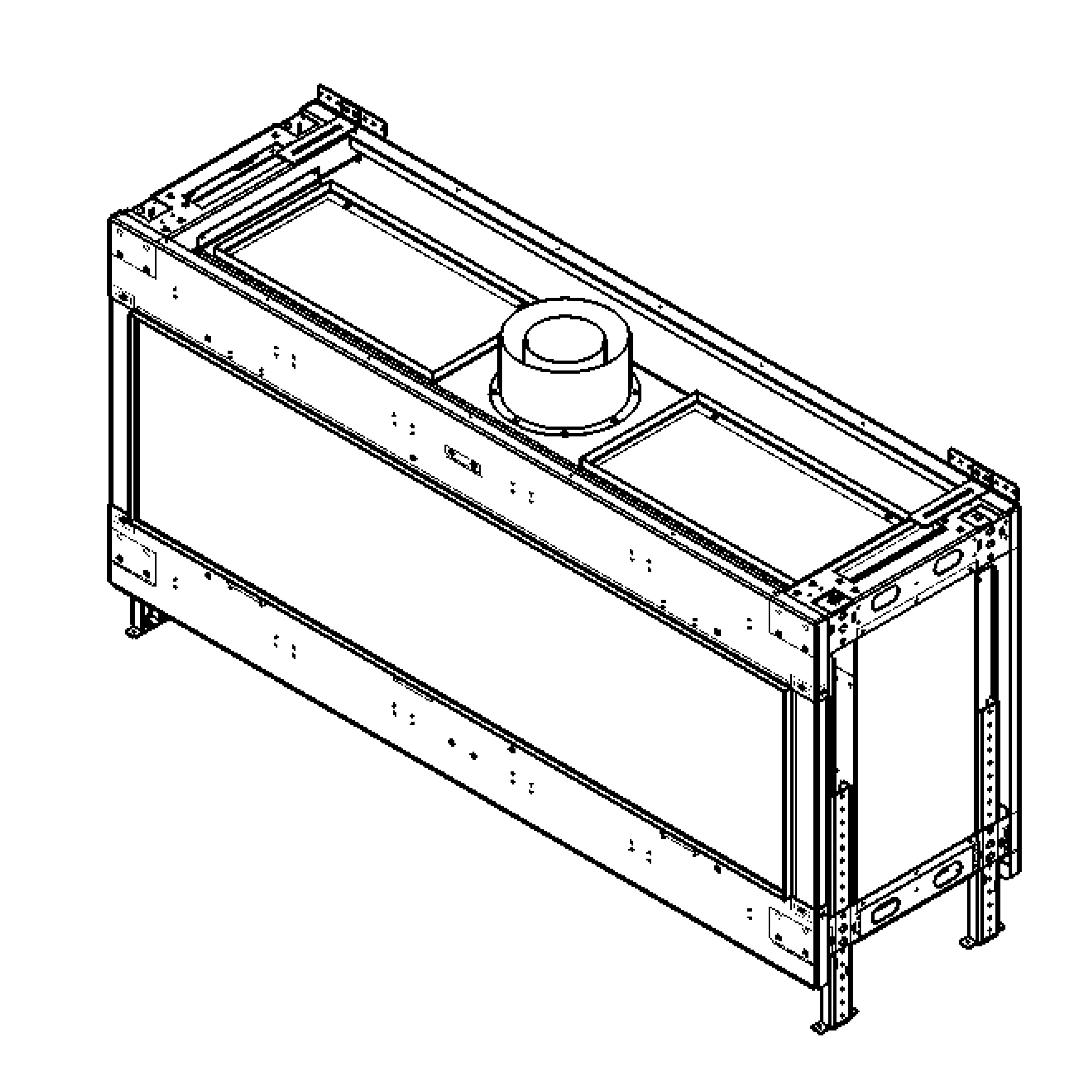 Flare Front Facing 60" x 16" Gas Fireplace