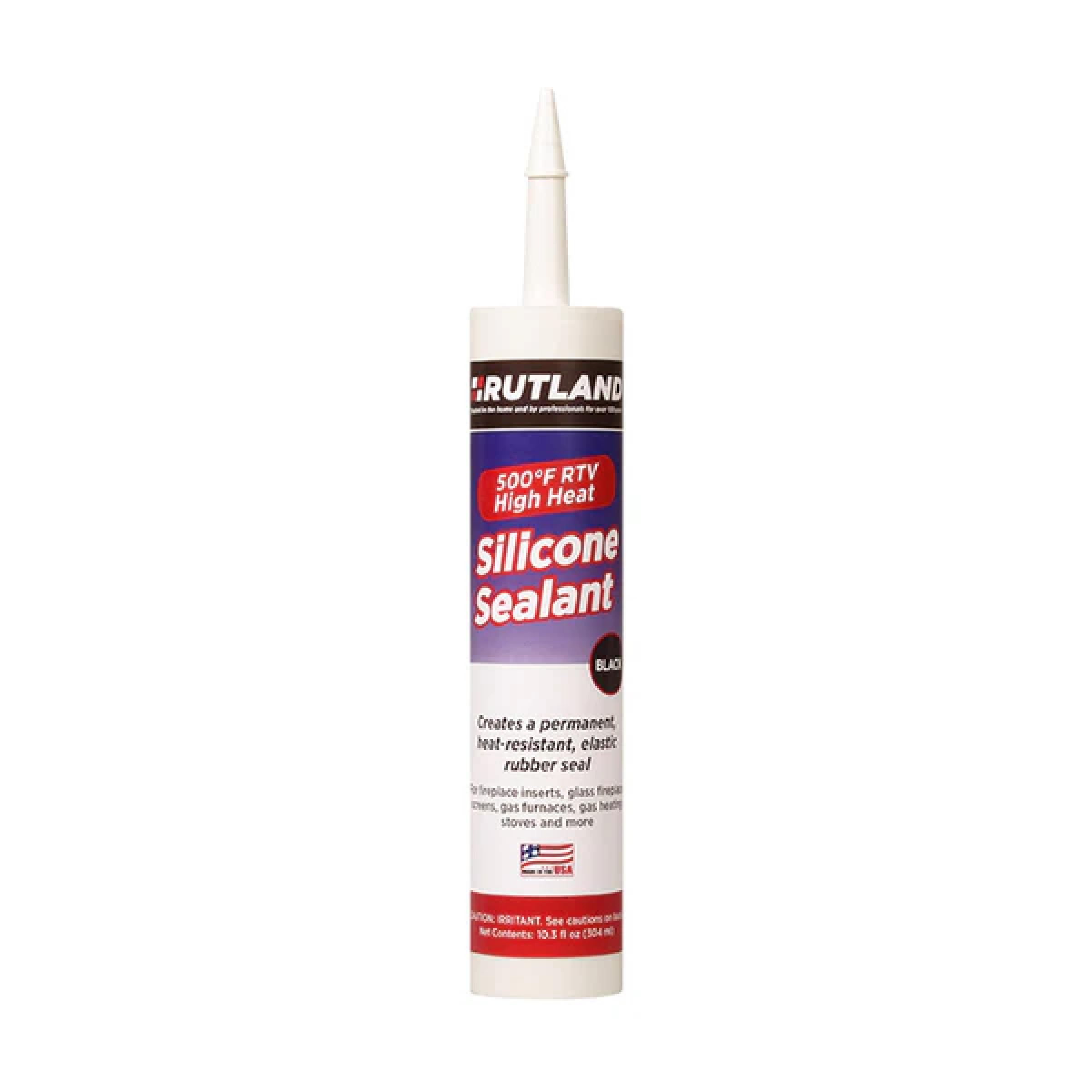 500ºF RTV High Heat Silicone Sealant (Black)