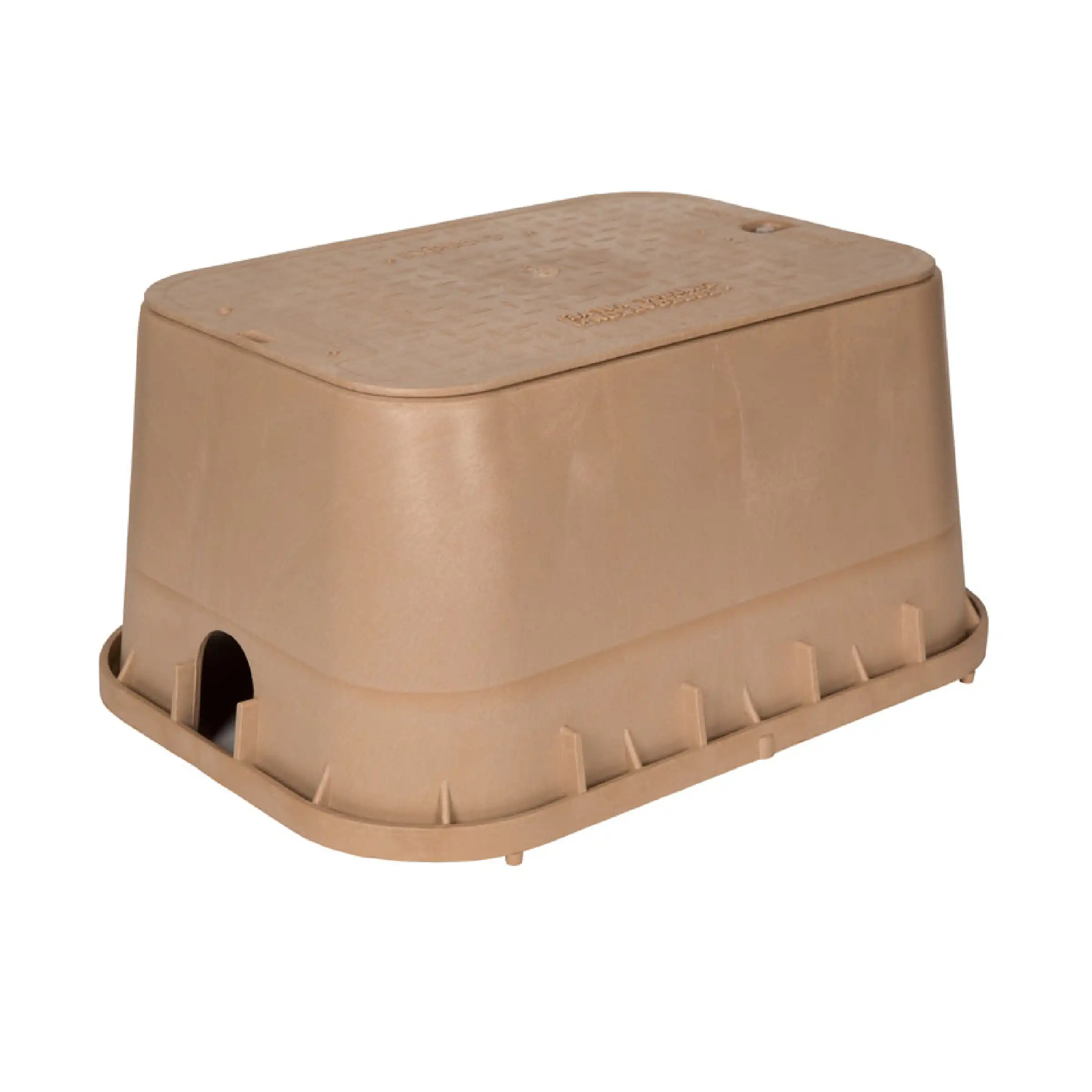 Jumbo Valve Box with Lid (Tan)