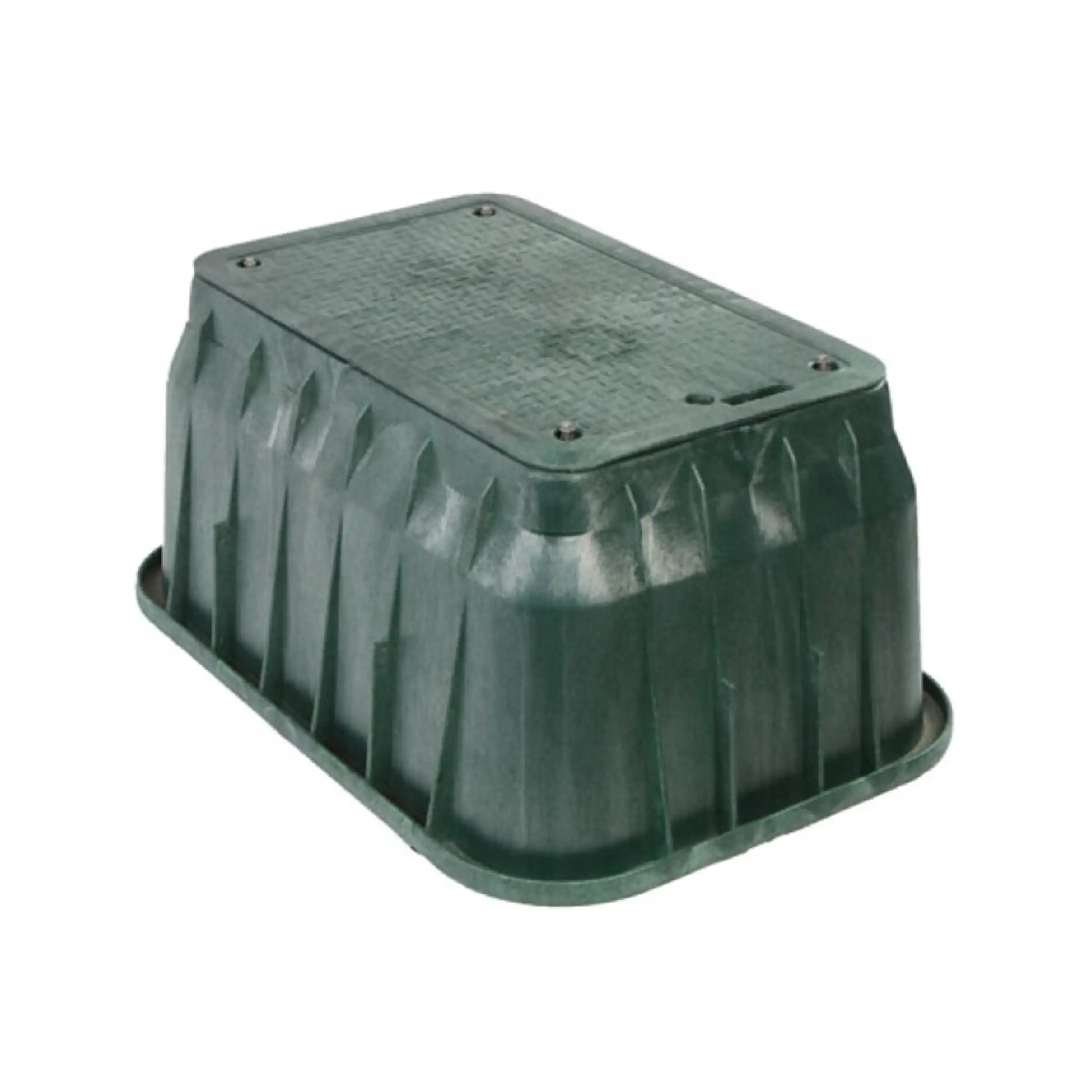 18" Utility Valve Box with Lid (Green)