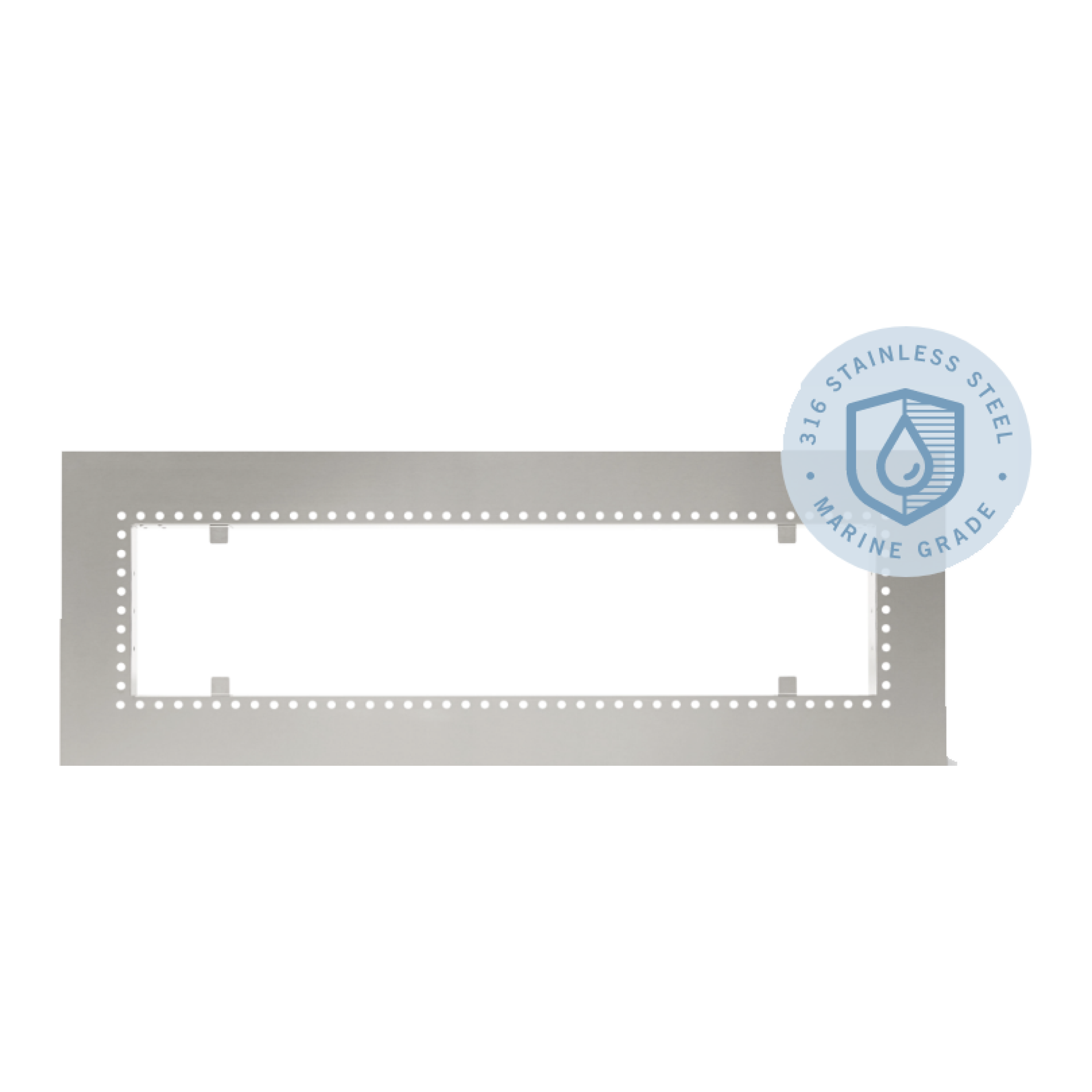 Infratech Stainless Steel Flush Mount Frame