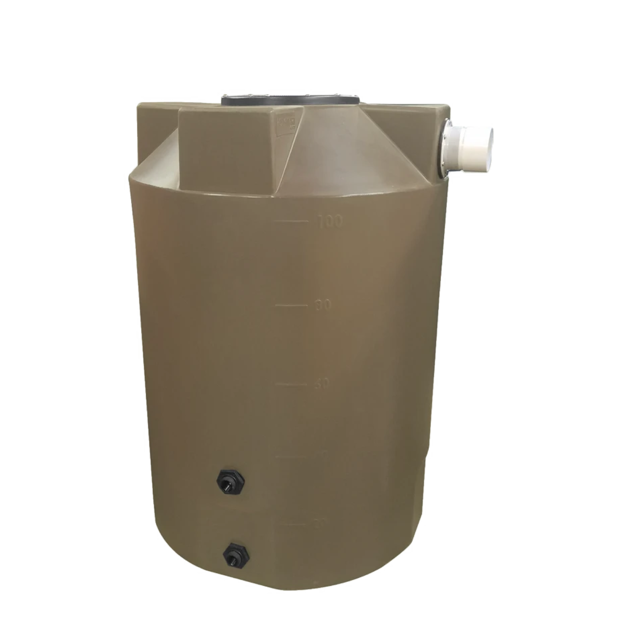 100g Round Tank - Mocha