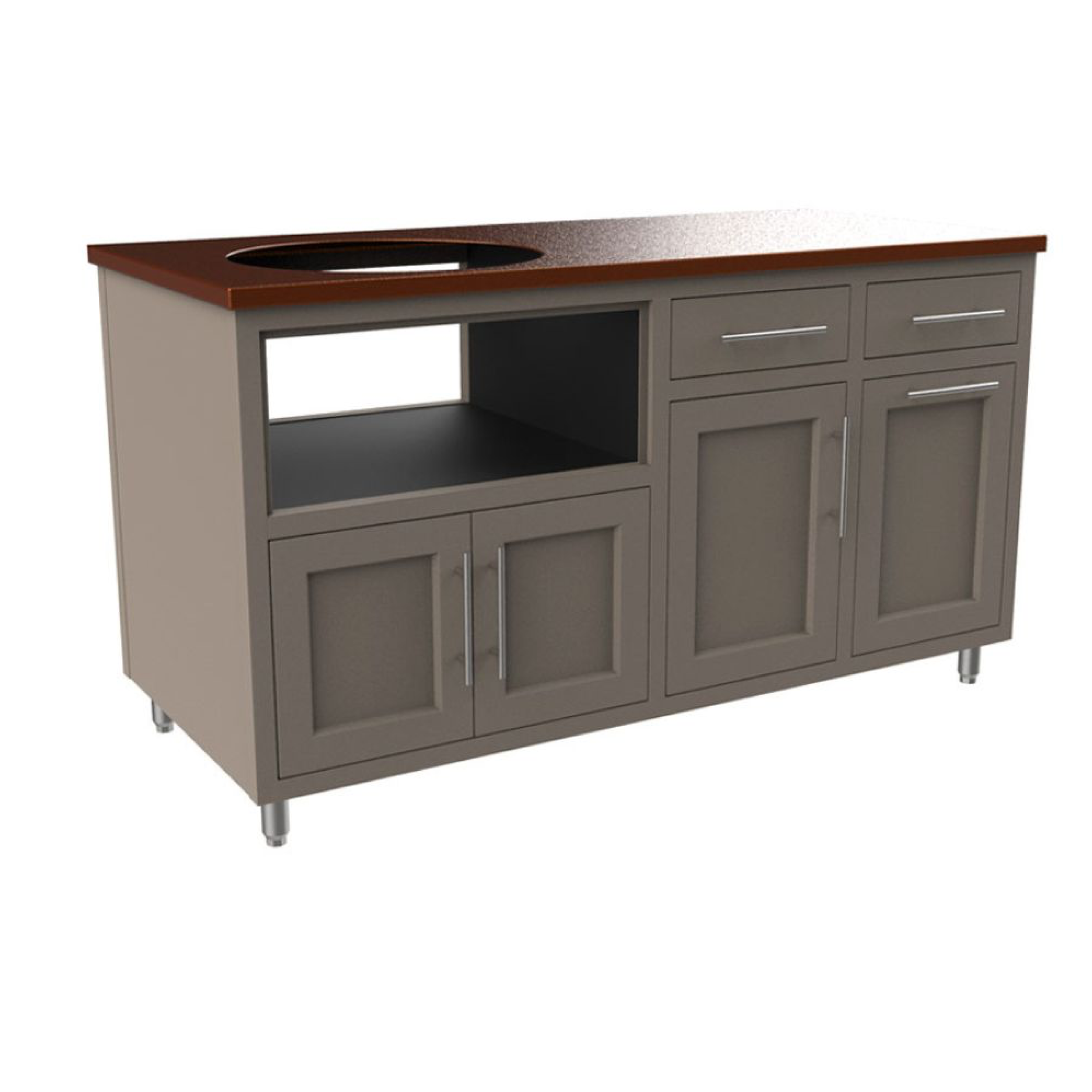 Coastal 64" KDDW Outdoor Kitchen