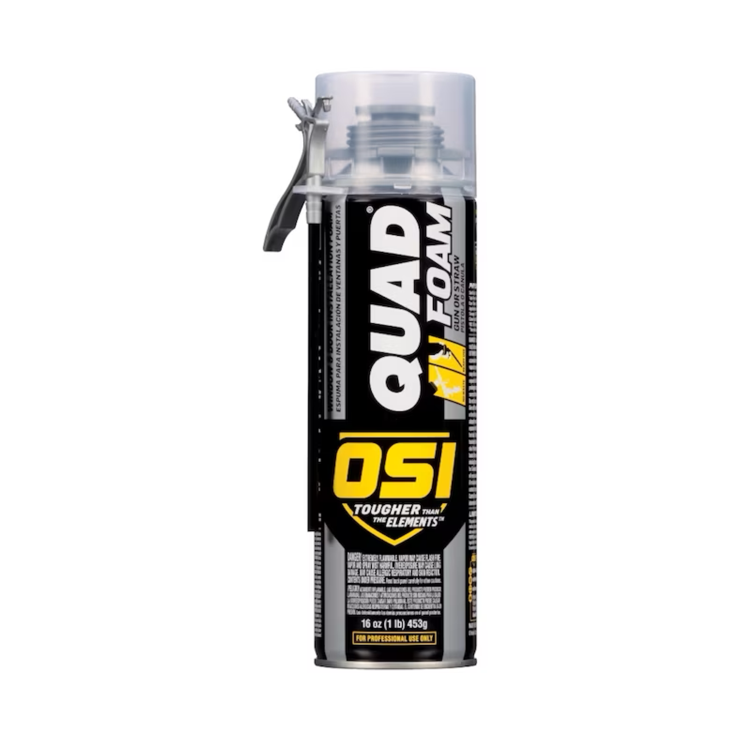 OSI QUAD Foam Sealant with Straw - 16 oz.