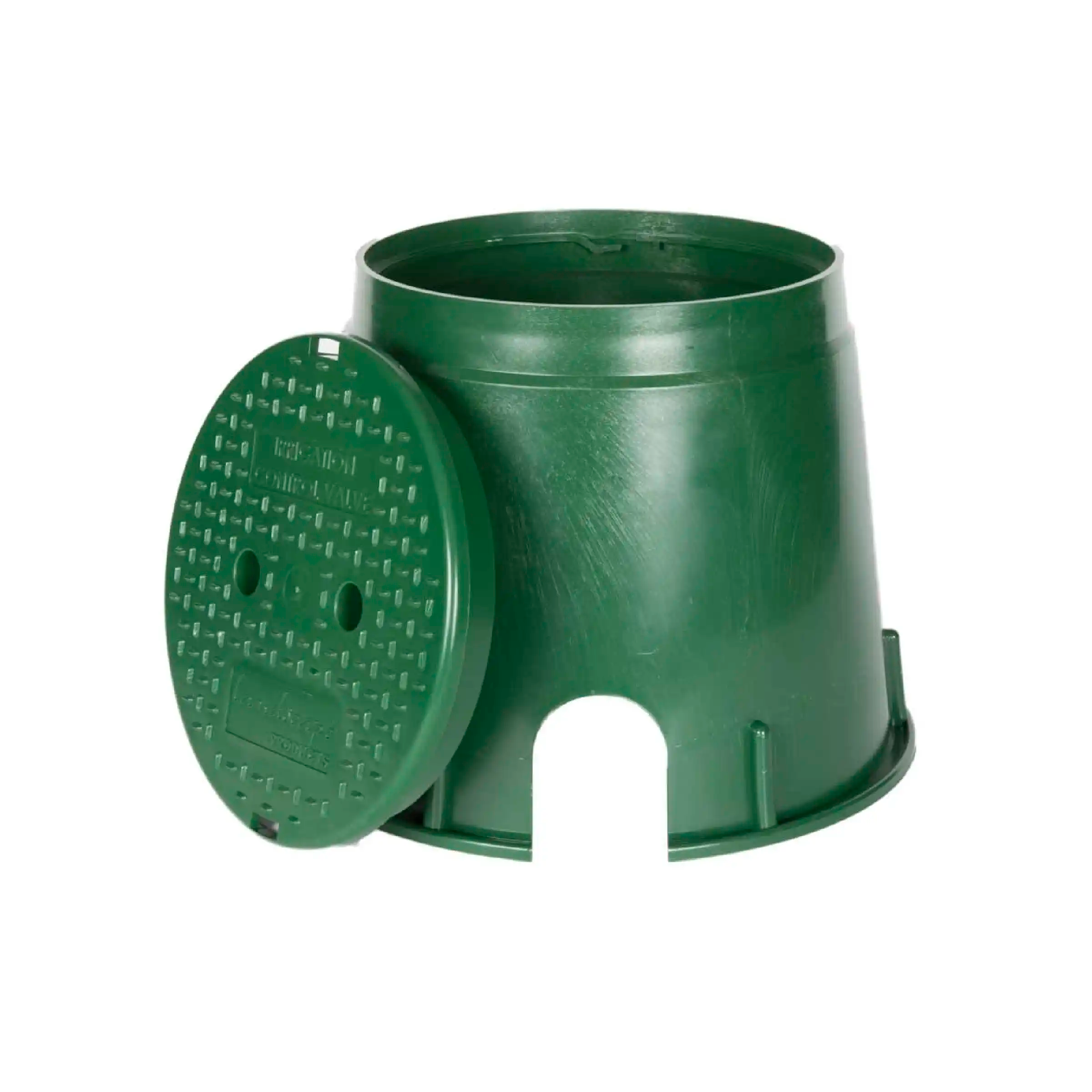10" Green Round Box
