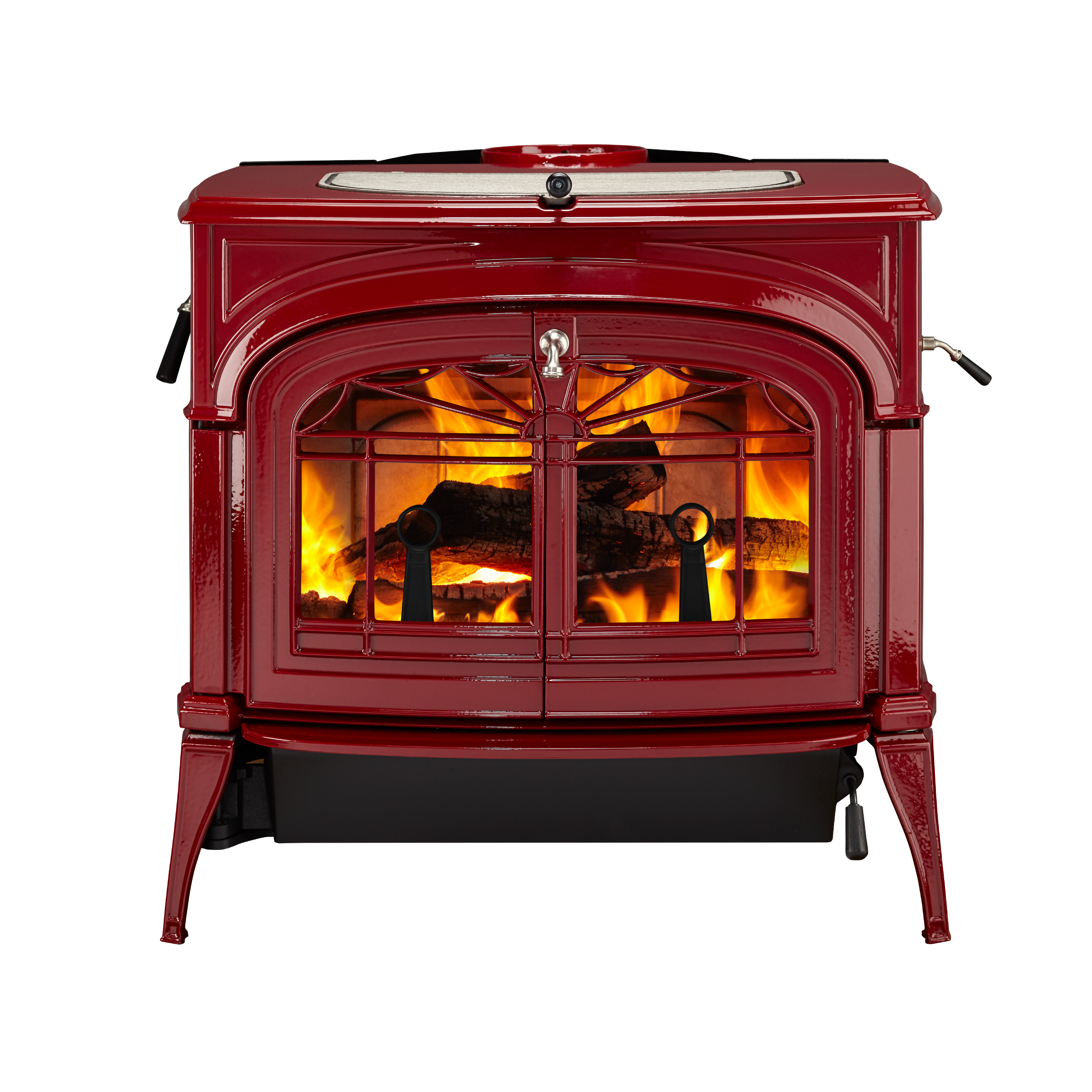 Encore Bordeaux Enamel Wood Stove
