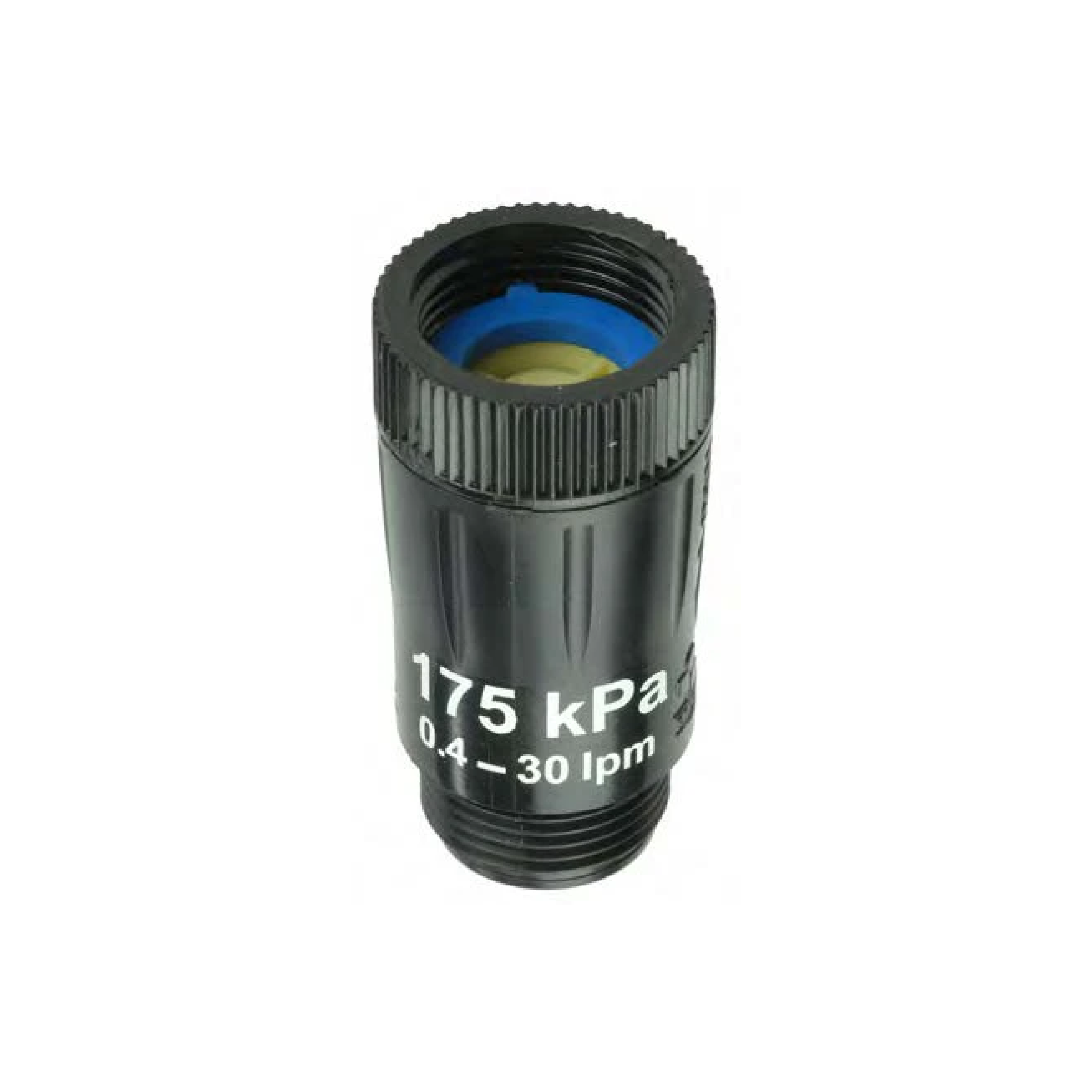 3/4 in inlet to 3/4 in outlet pressure regulator, blue seal, threaded ends