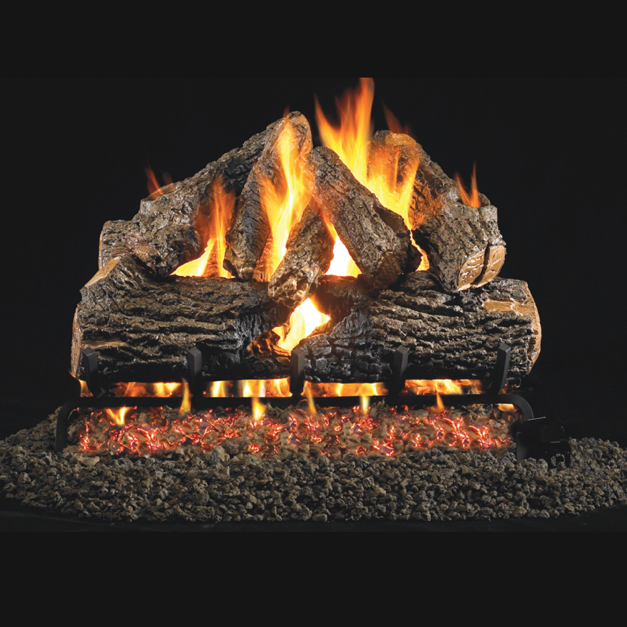 Charred Series Gas Logs