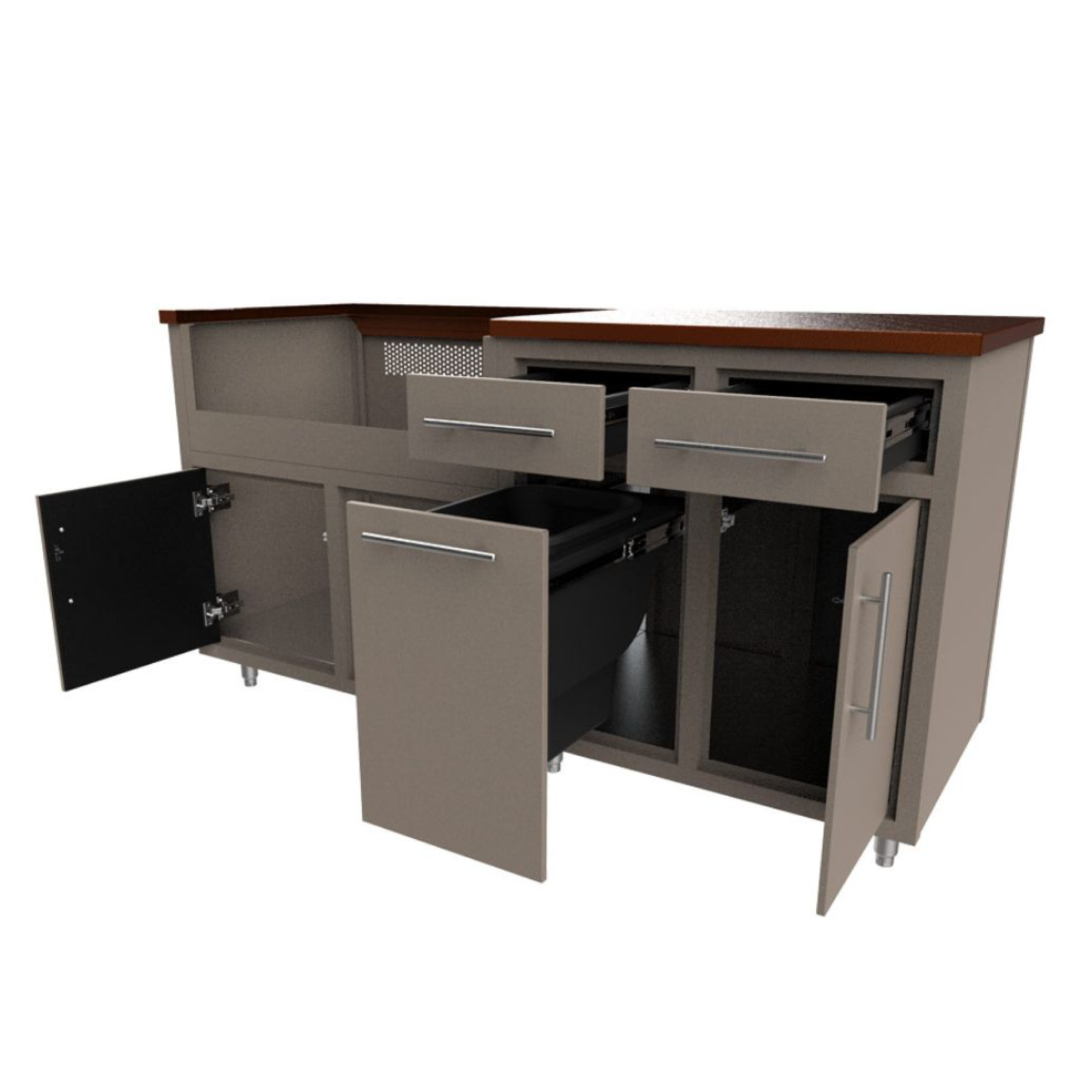 Coastal 67.25" GWDD Outdoor Kitchen