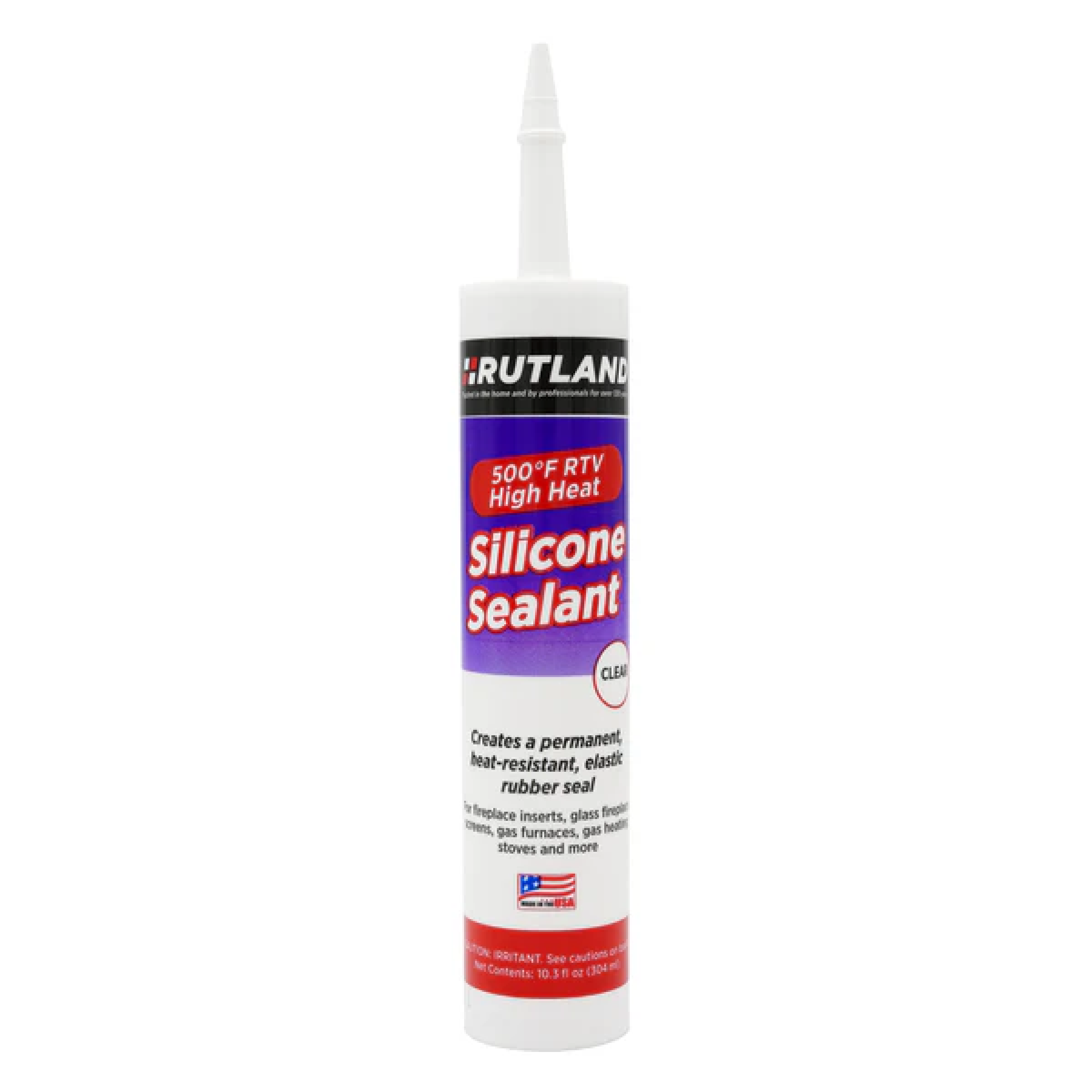 500ºF RTV High Heat Silicone Sealant (Clear)