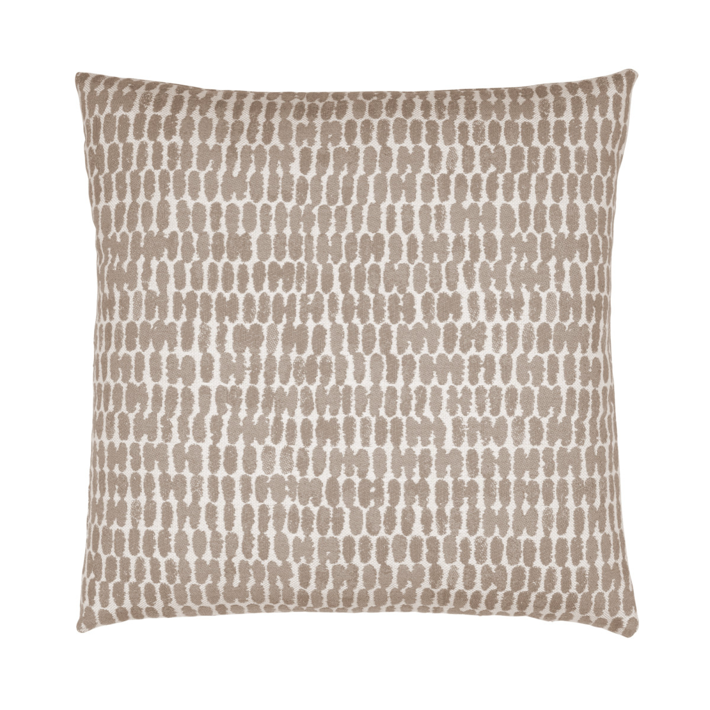 Thumbprint Latte Pillow