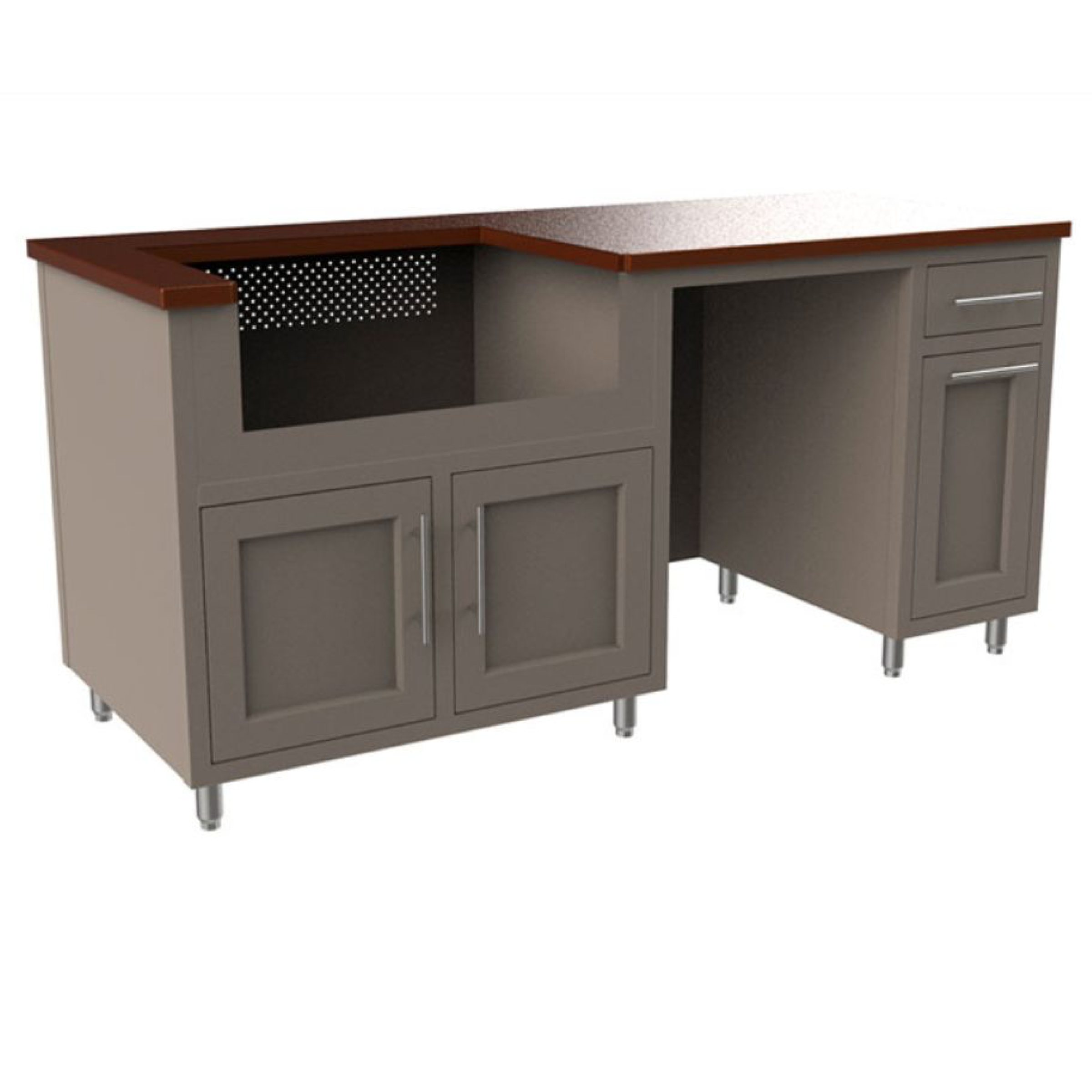 Coastal 76.5" GRW Outdoor Kitchen