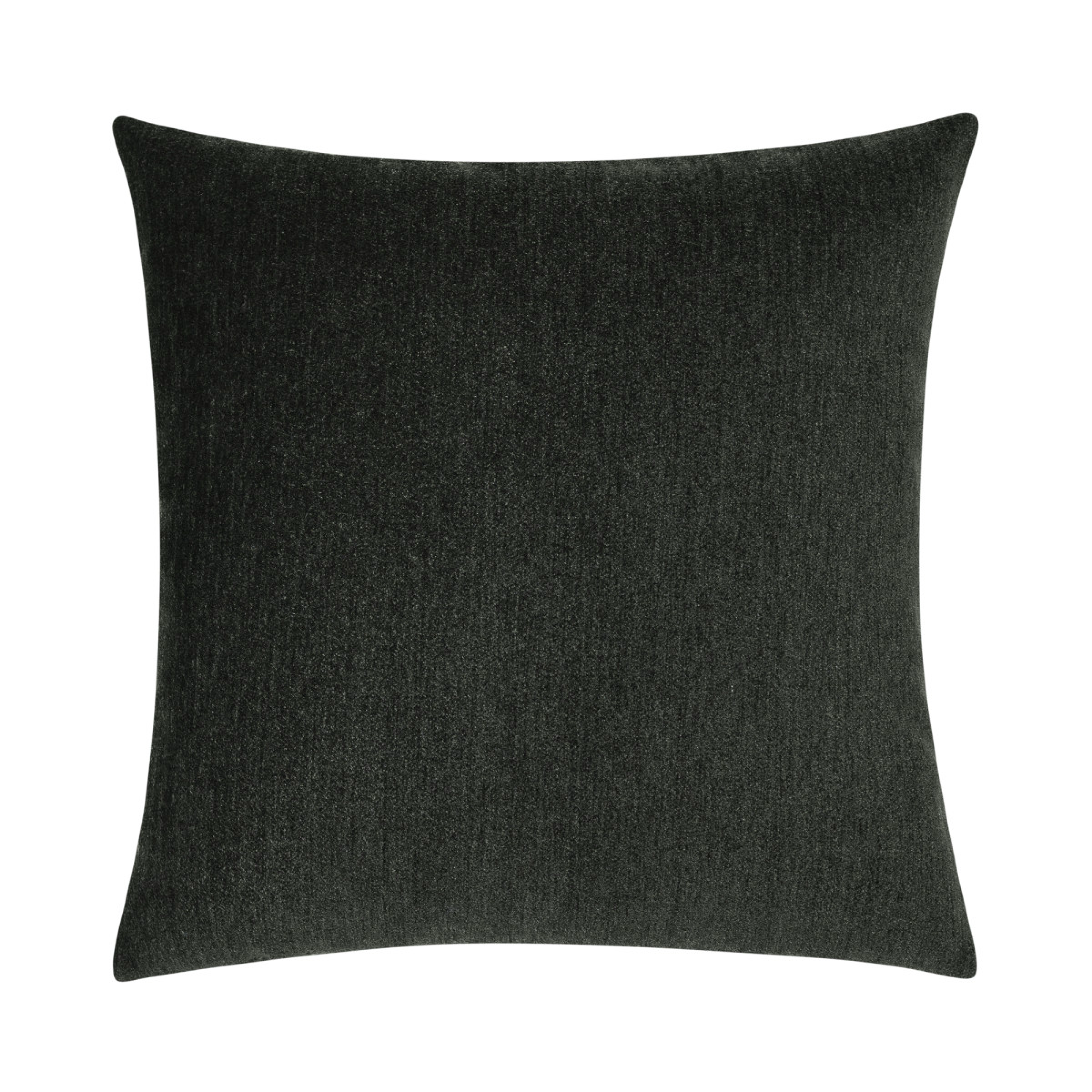 Luxe Velour Charcoal Pillow