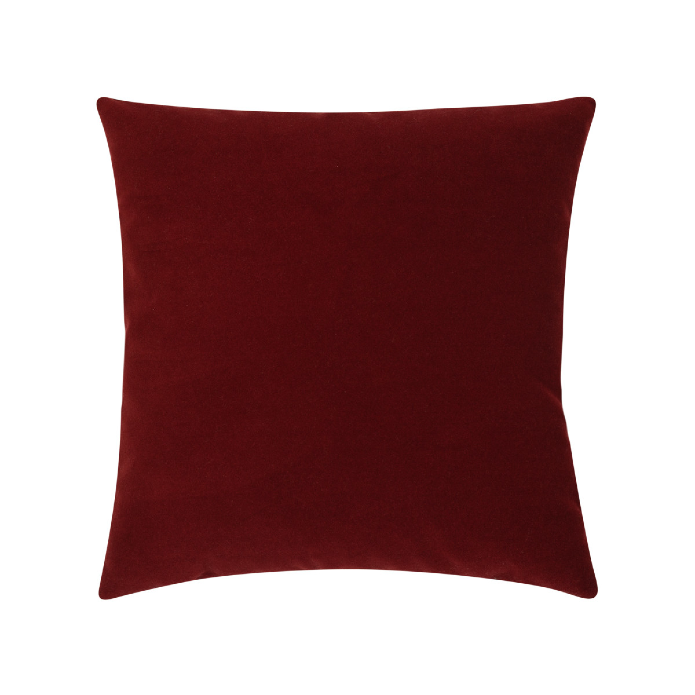 Lush Velvet Claret Pillow