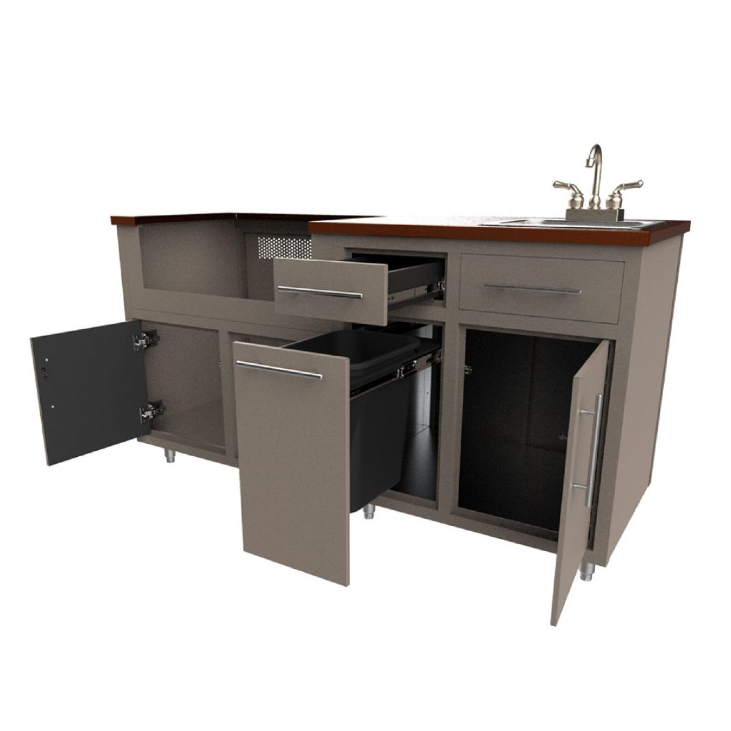 Coastal 67.25" GWS Outdoor Kitchen
