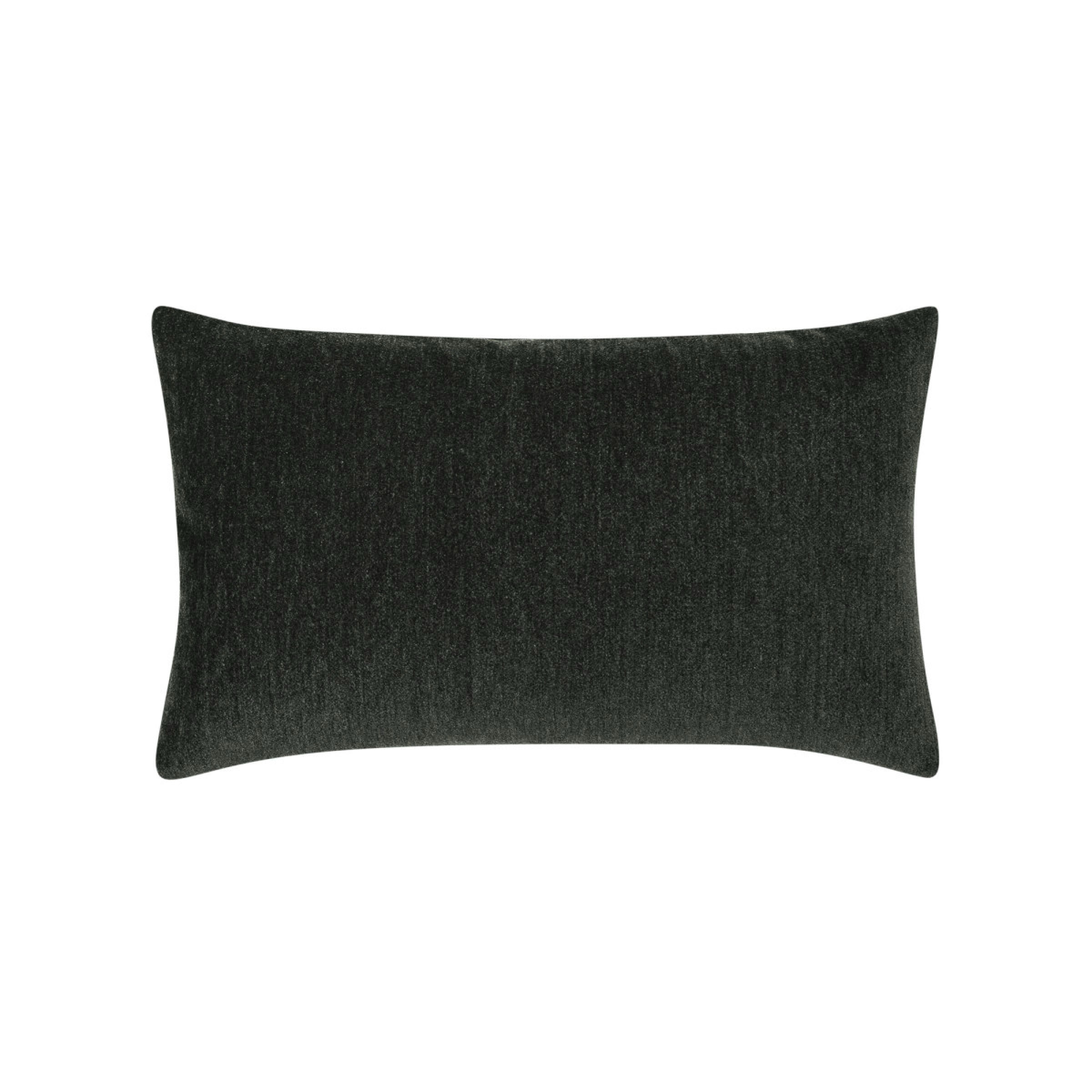Luxe Velour Charcoal Pillow
