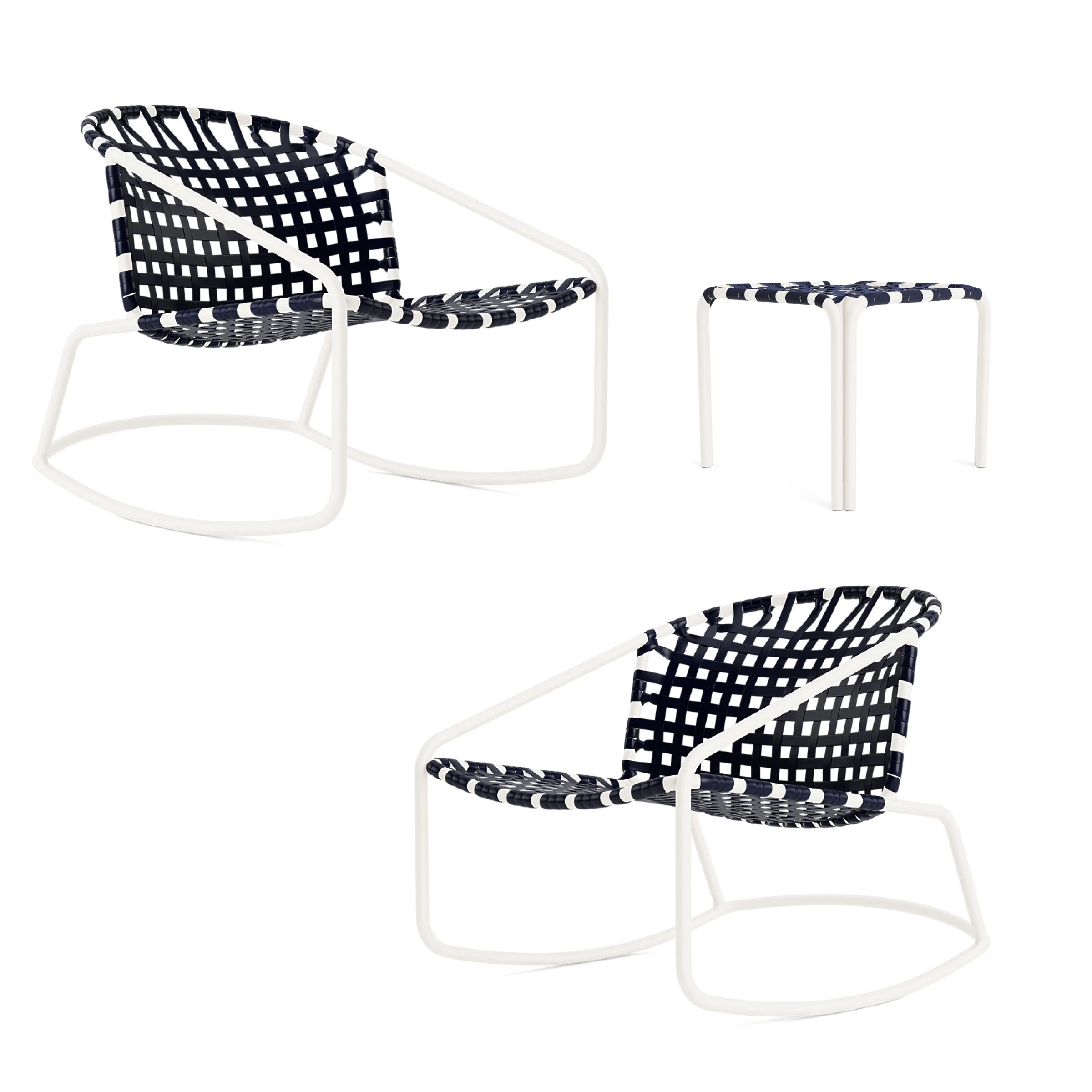 Kantan Motion Lounge Chair Set