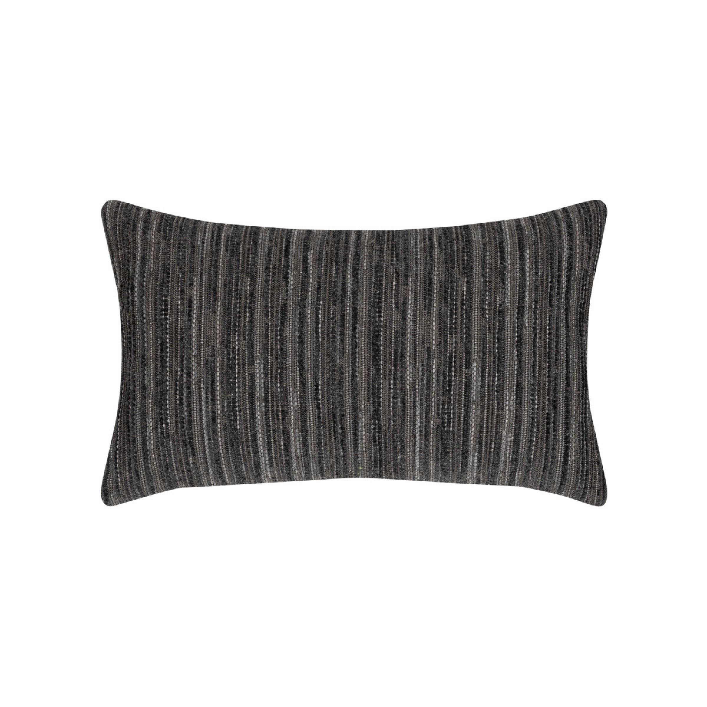 Luxe Stripe Charcoal Pillow
