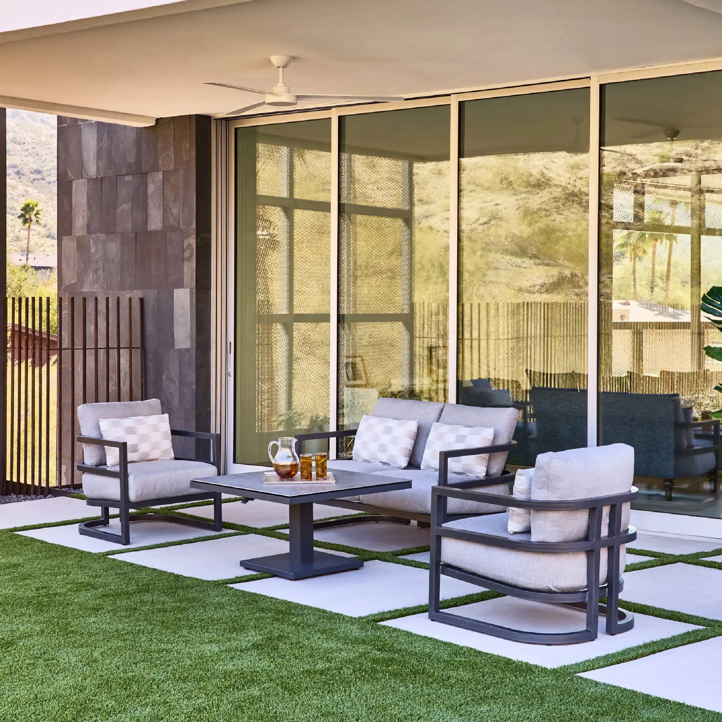 Gala Cushioned Lounge Chair