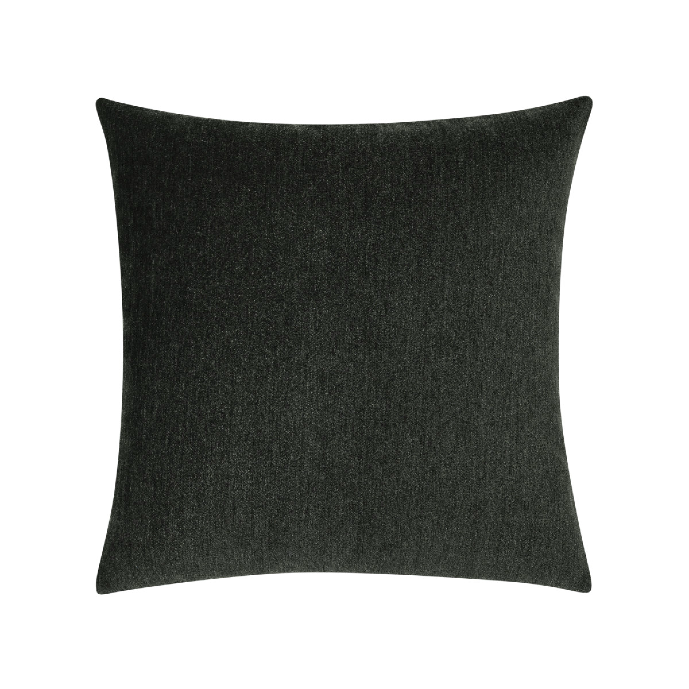Luxe Velour Charcoal Pillow
