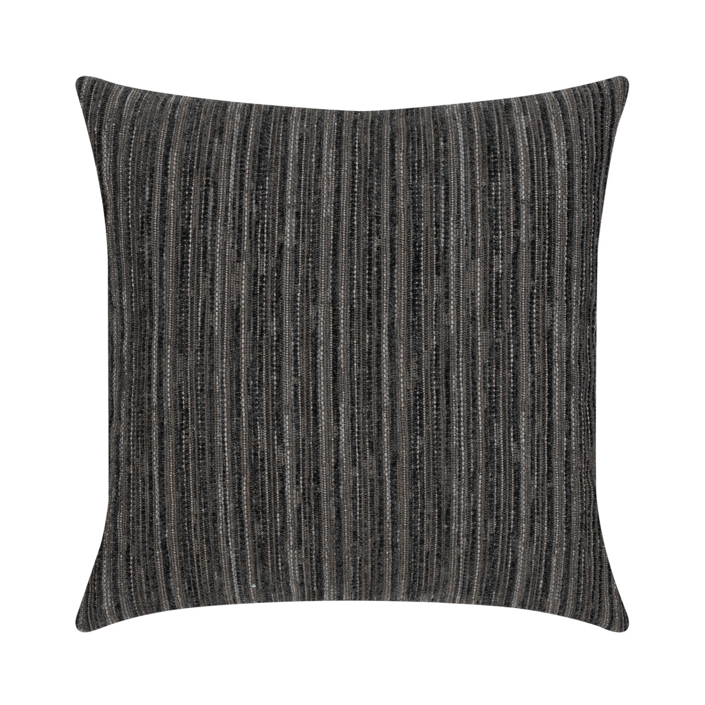 Luxe Stripe Charcoal Pillow