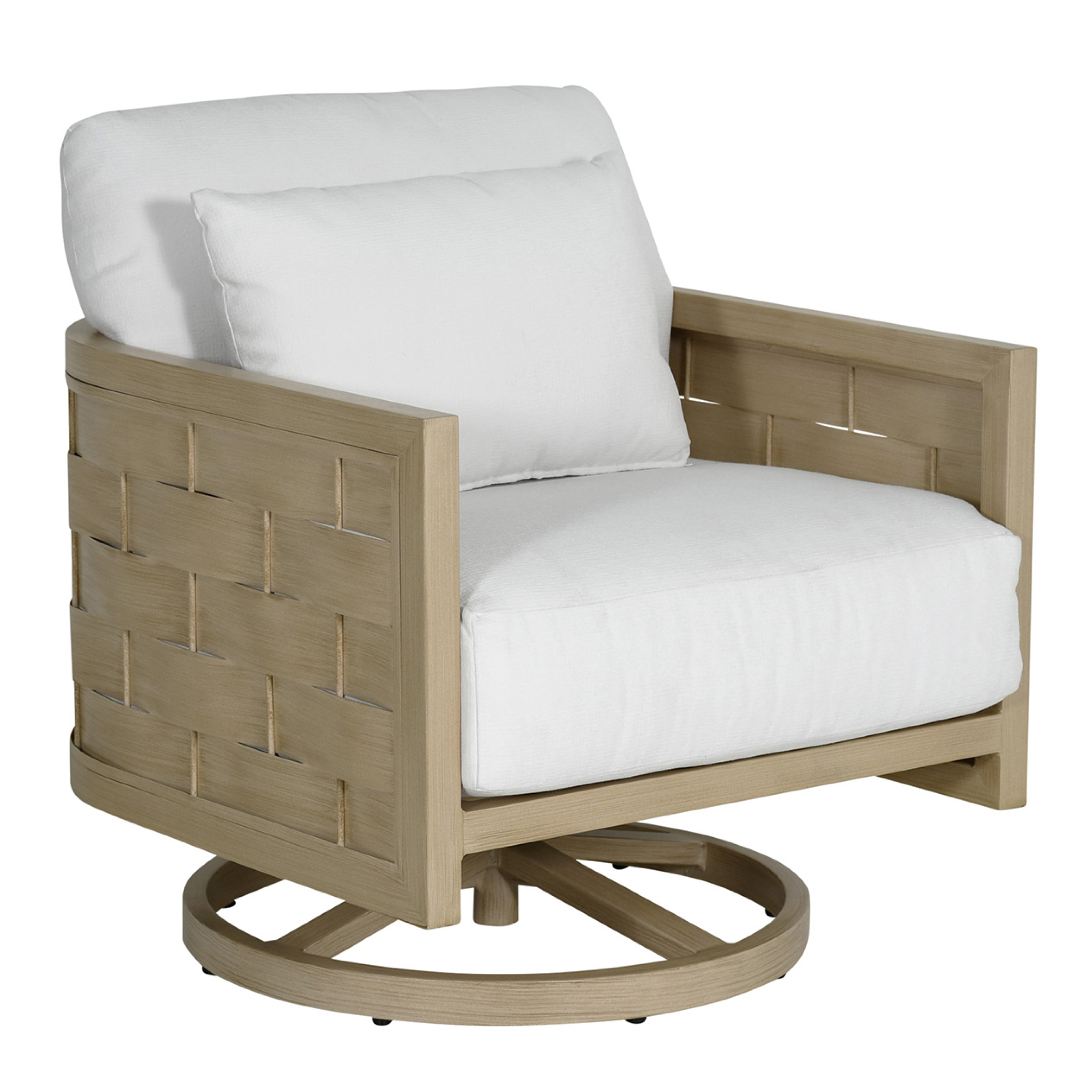 Biscayne Cushioned Lounge Swivel Rocker