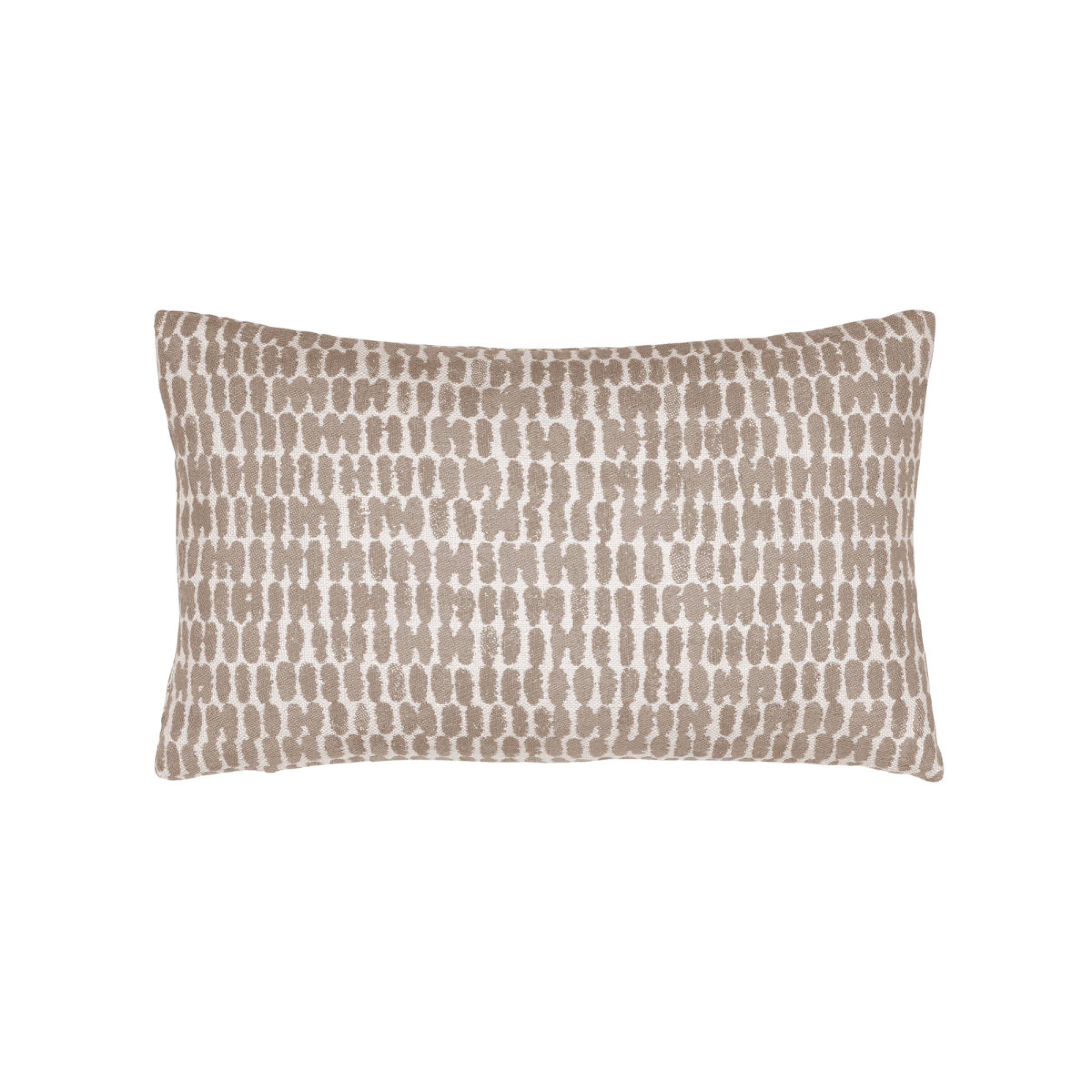 Thumbprint Latte Pillow