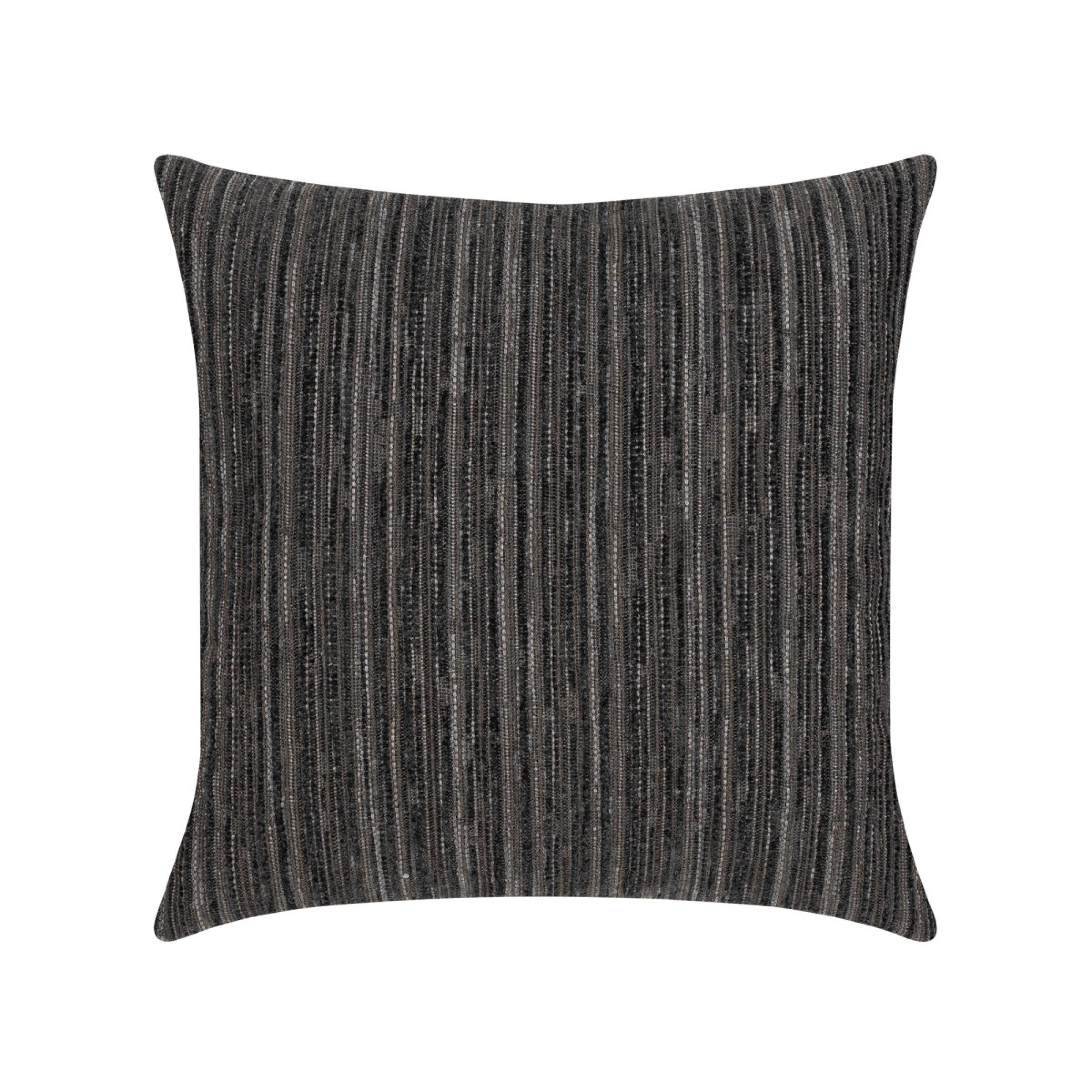Luxe Stripe Charcoal Pillow