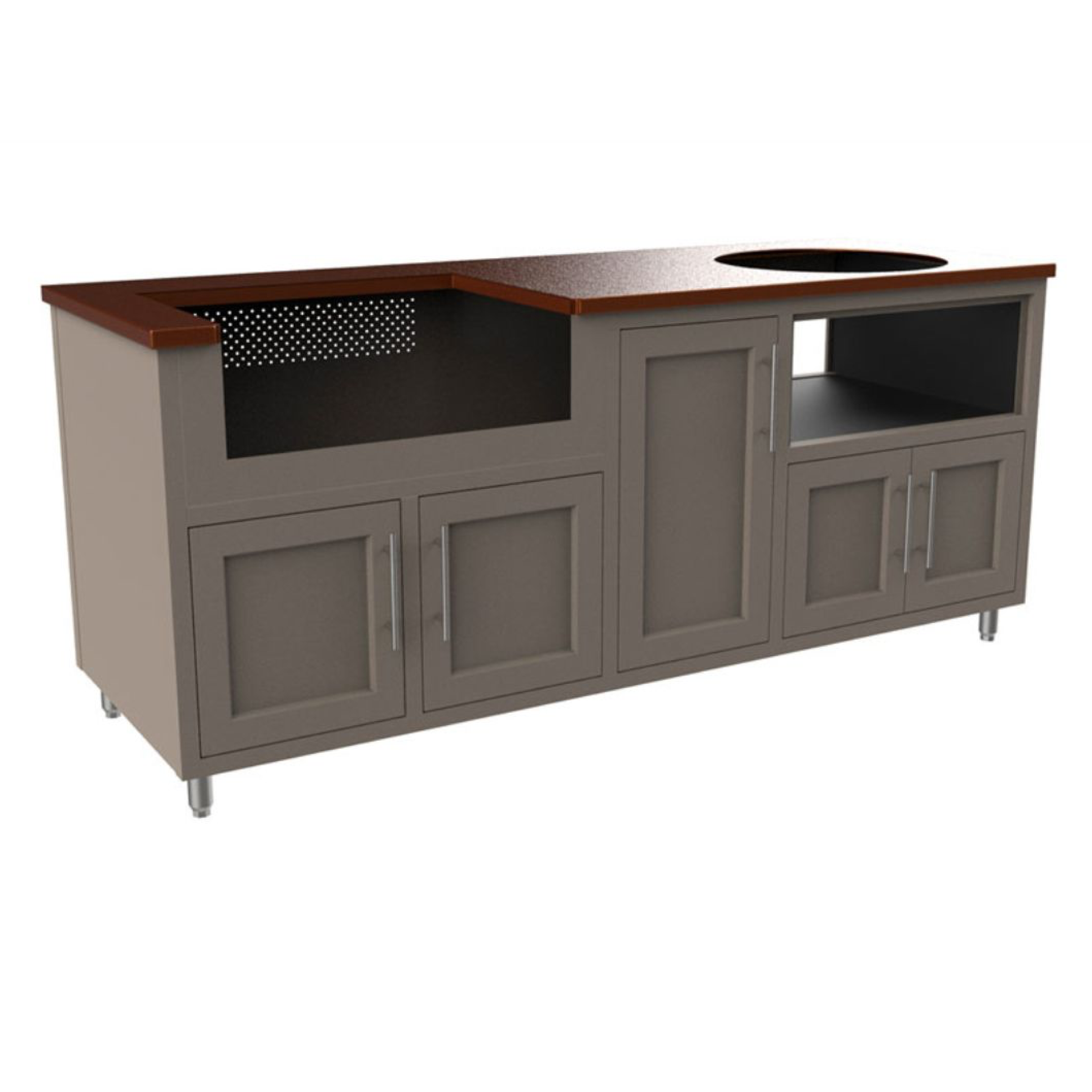 Coastal 83" GDK Outdoor Kitchen