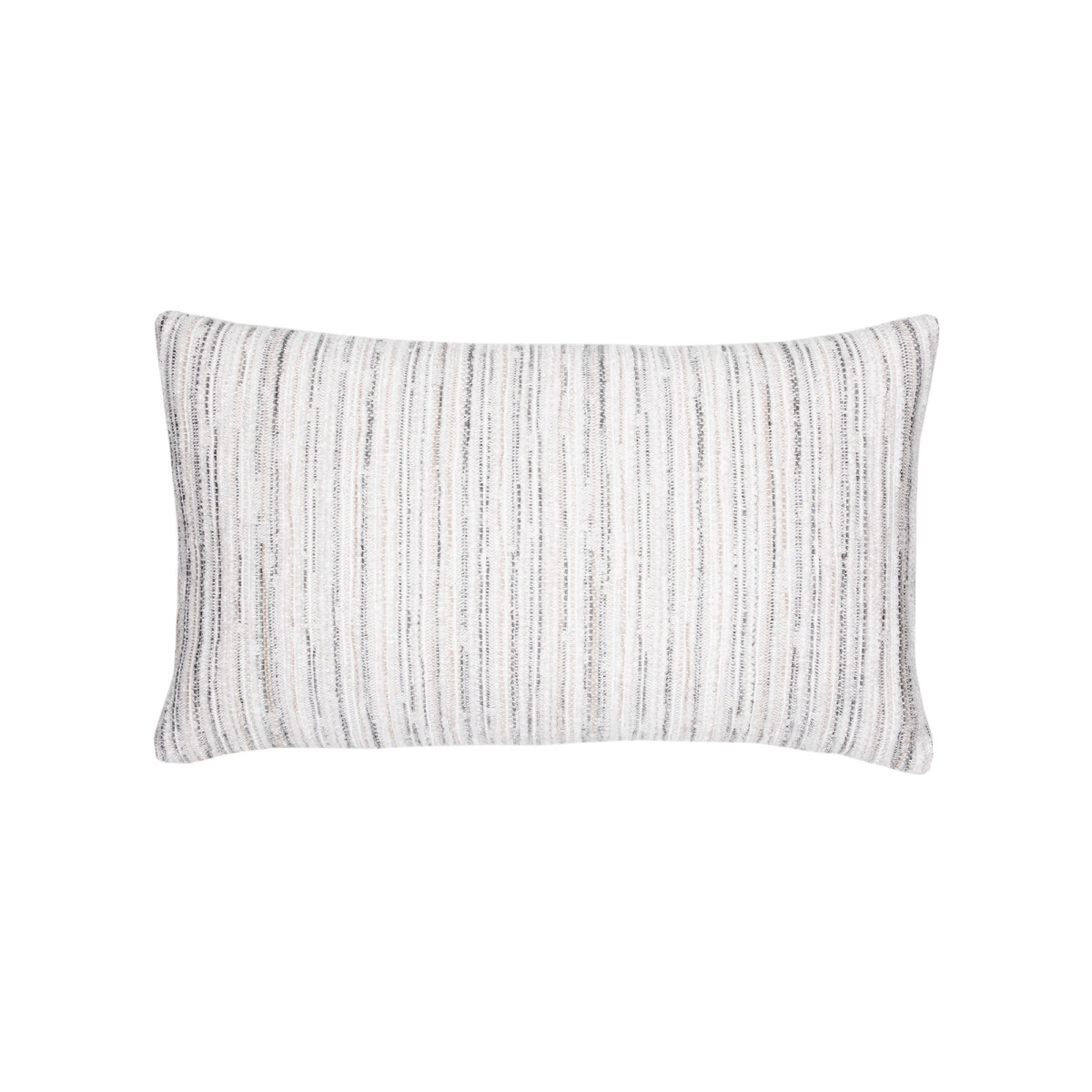 Luxe Stripe Pebble Pillow