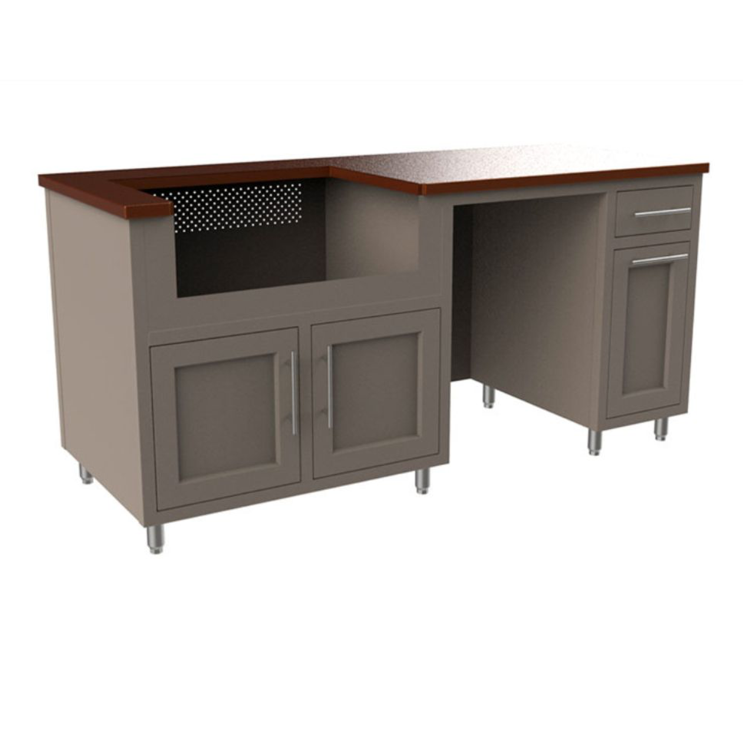 Coastal 73.5" GRW Outdoor Kitchen