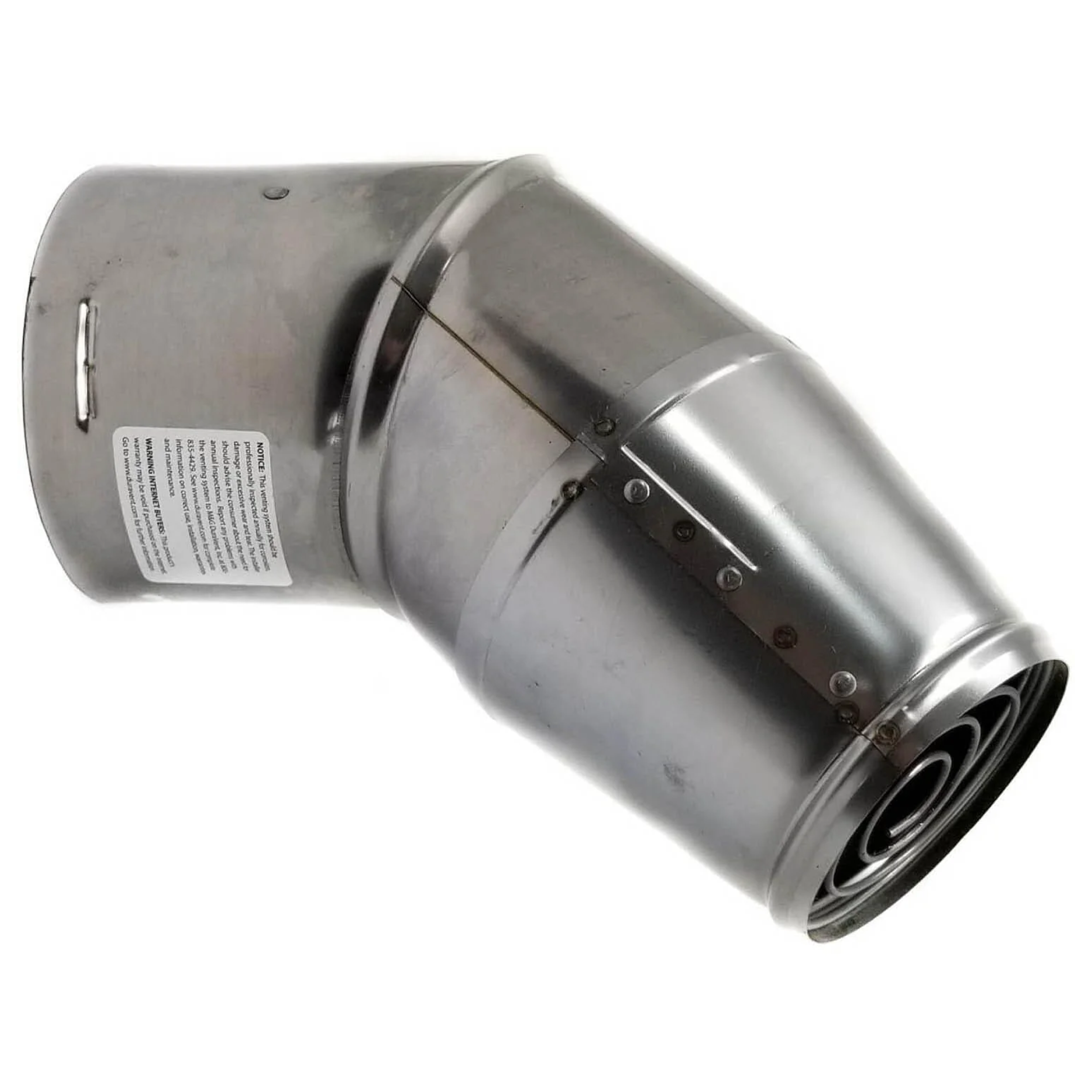 Horizontal Cap for Pellet Stoves