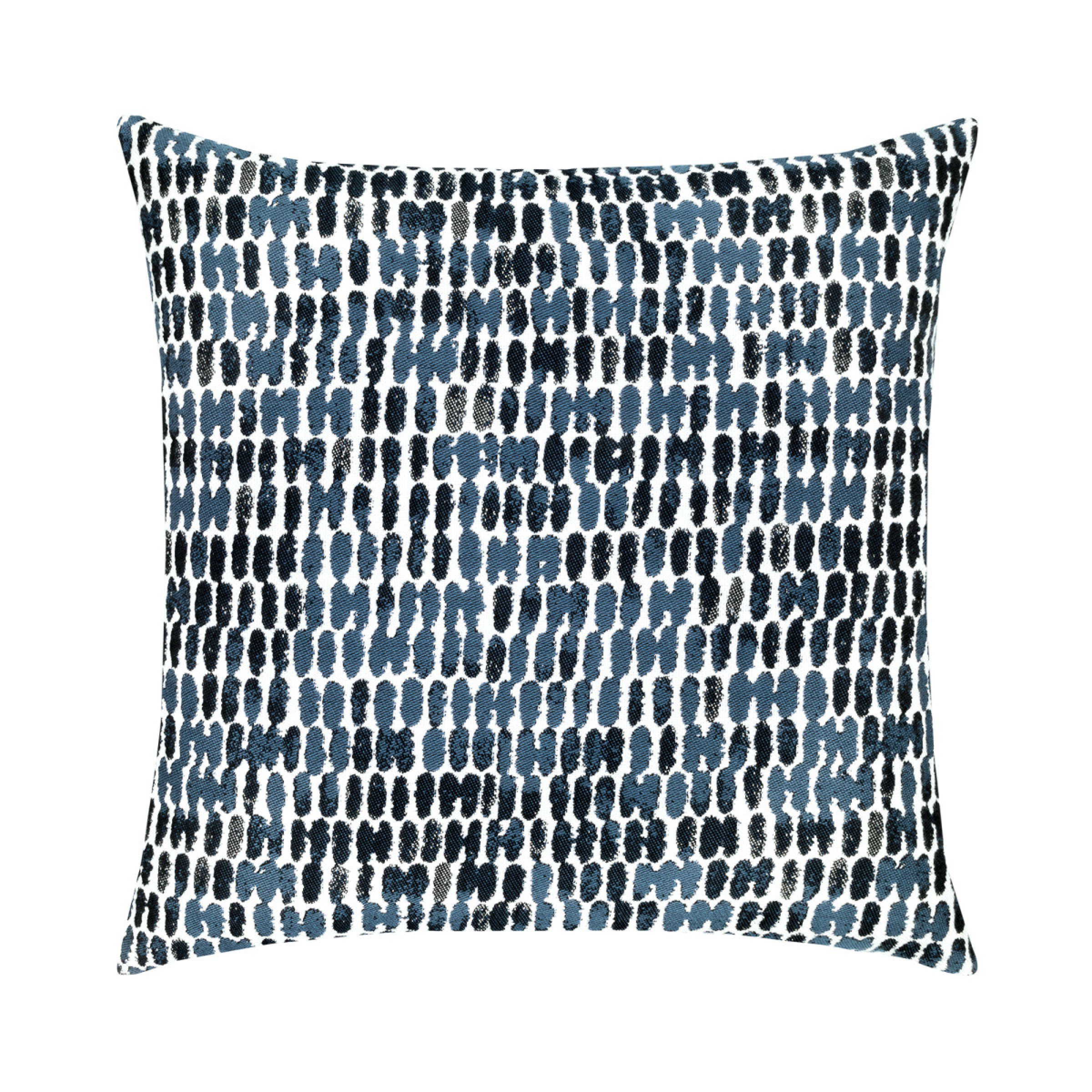 Thumbprint Indigo Pillow