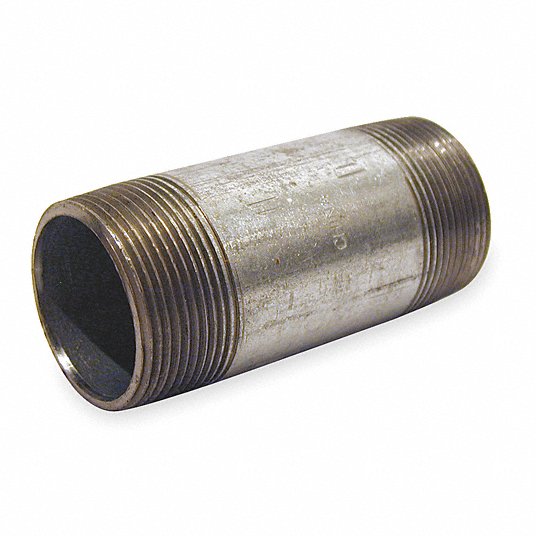 3/8" x 6" Galvanized pipe nipple