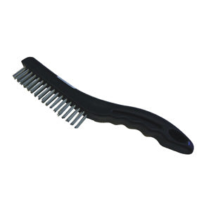 SHOE HANDLE POLY WIRE BRUSH (4 X 16)