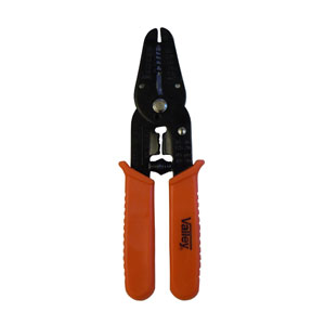 6" HEAVY DUTY WIRE STRIPPER, PRO-SERIES™, ORANGE GRIP