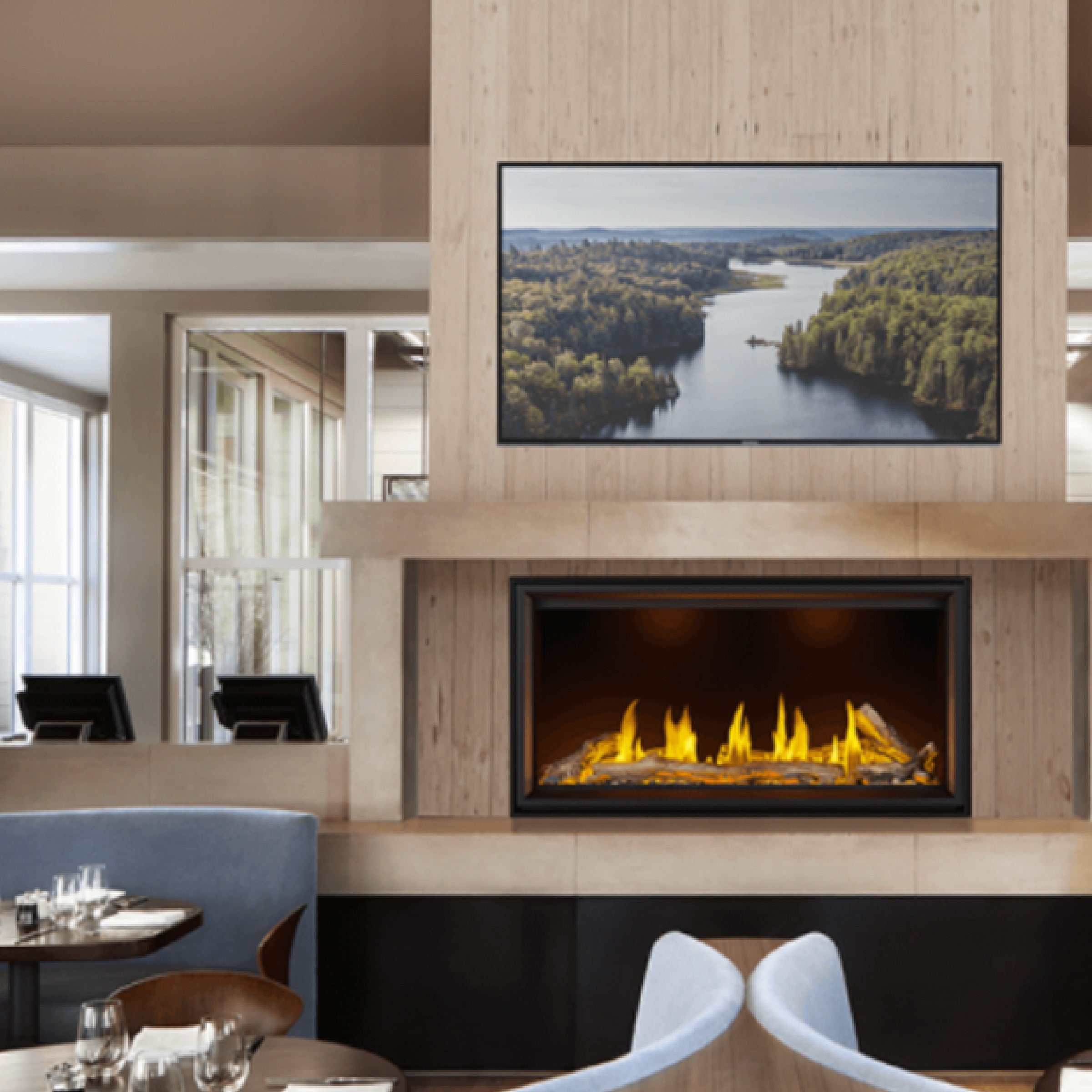 TALL VECTOR SERIES FIREPLACE